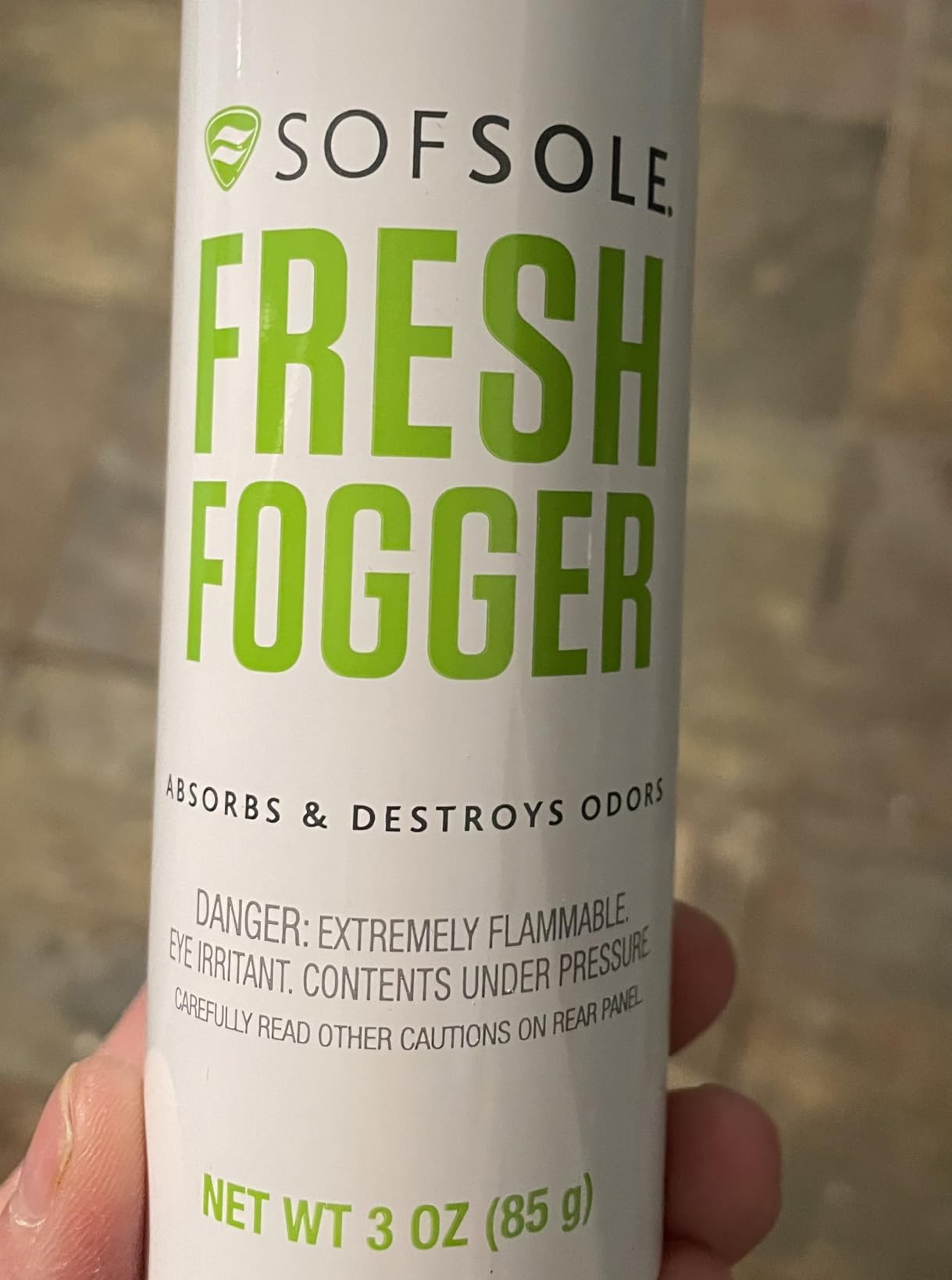 Sof Sole Fresh Fogger Shoe, Gym Bag, and Locker Deodorizer Spray customer photo 2
