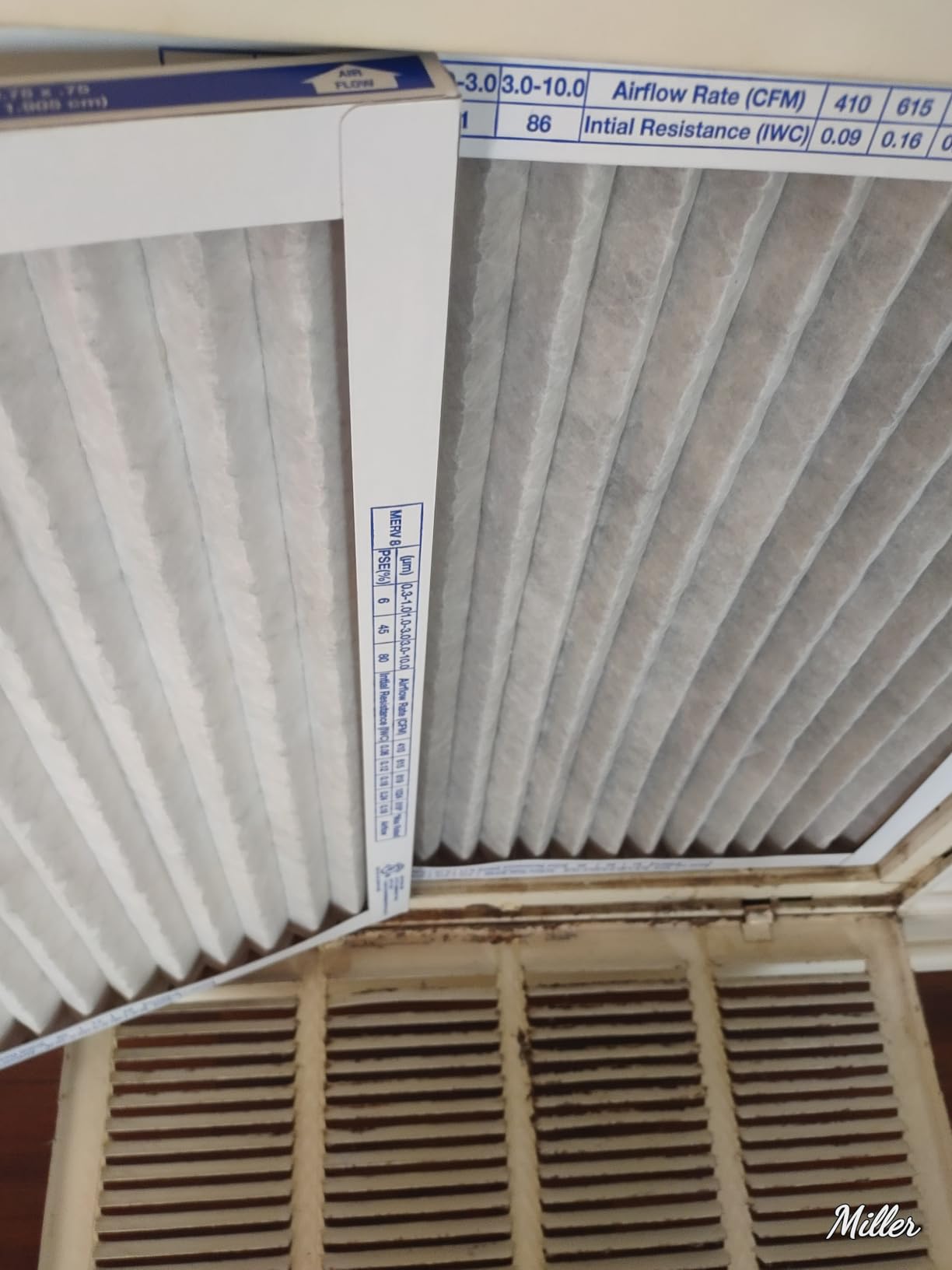 Aerostar Air Filter 20x20x1 MERV 8 AC Filter, HVAC, Furnace Filter, 6 Pack customer photo 2