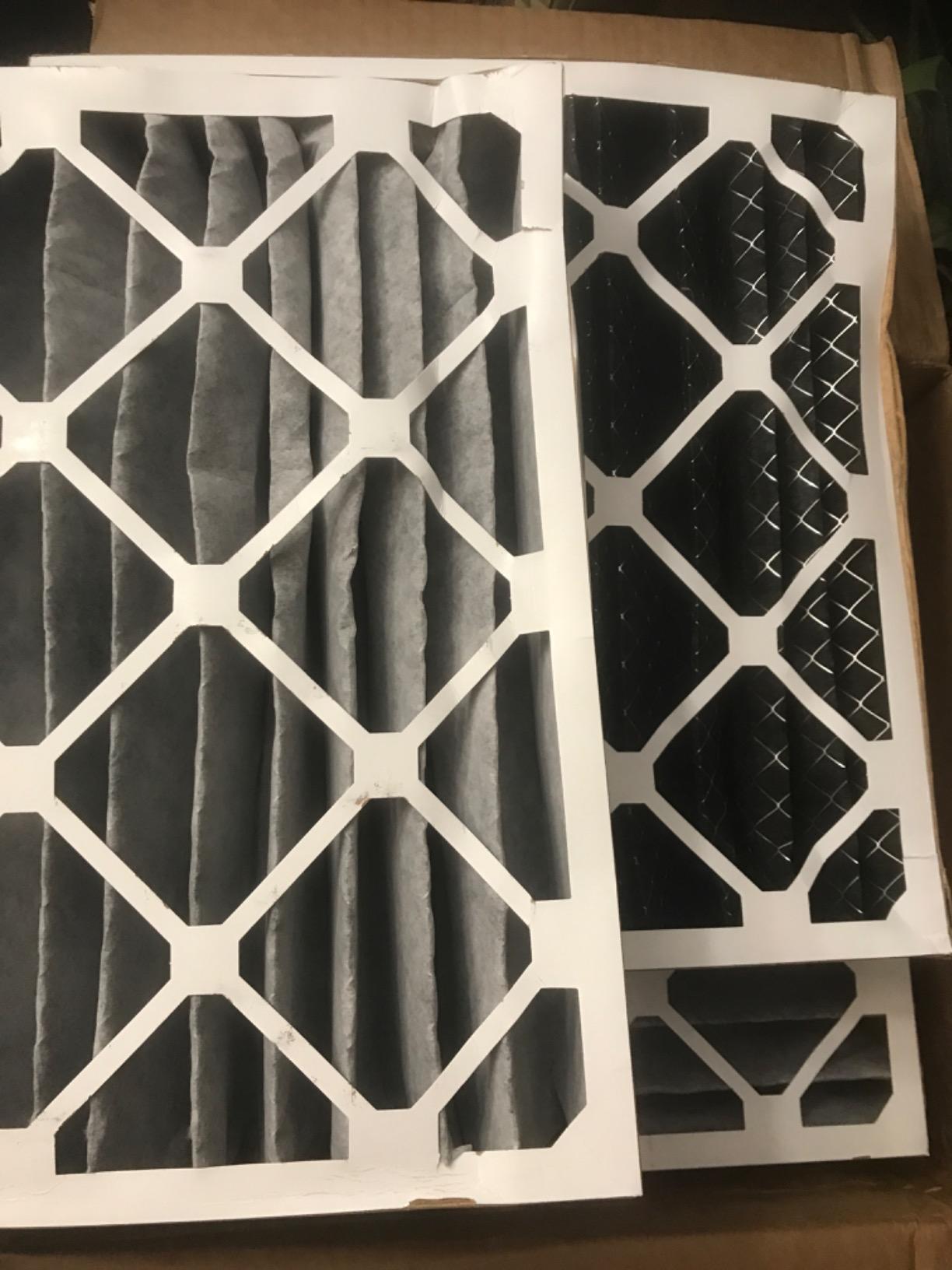 Nordic Pure 20x20x4 Pleated MERV 12 Plus Carbon Air Filters 2 Pack customer photo 2