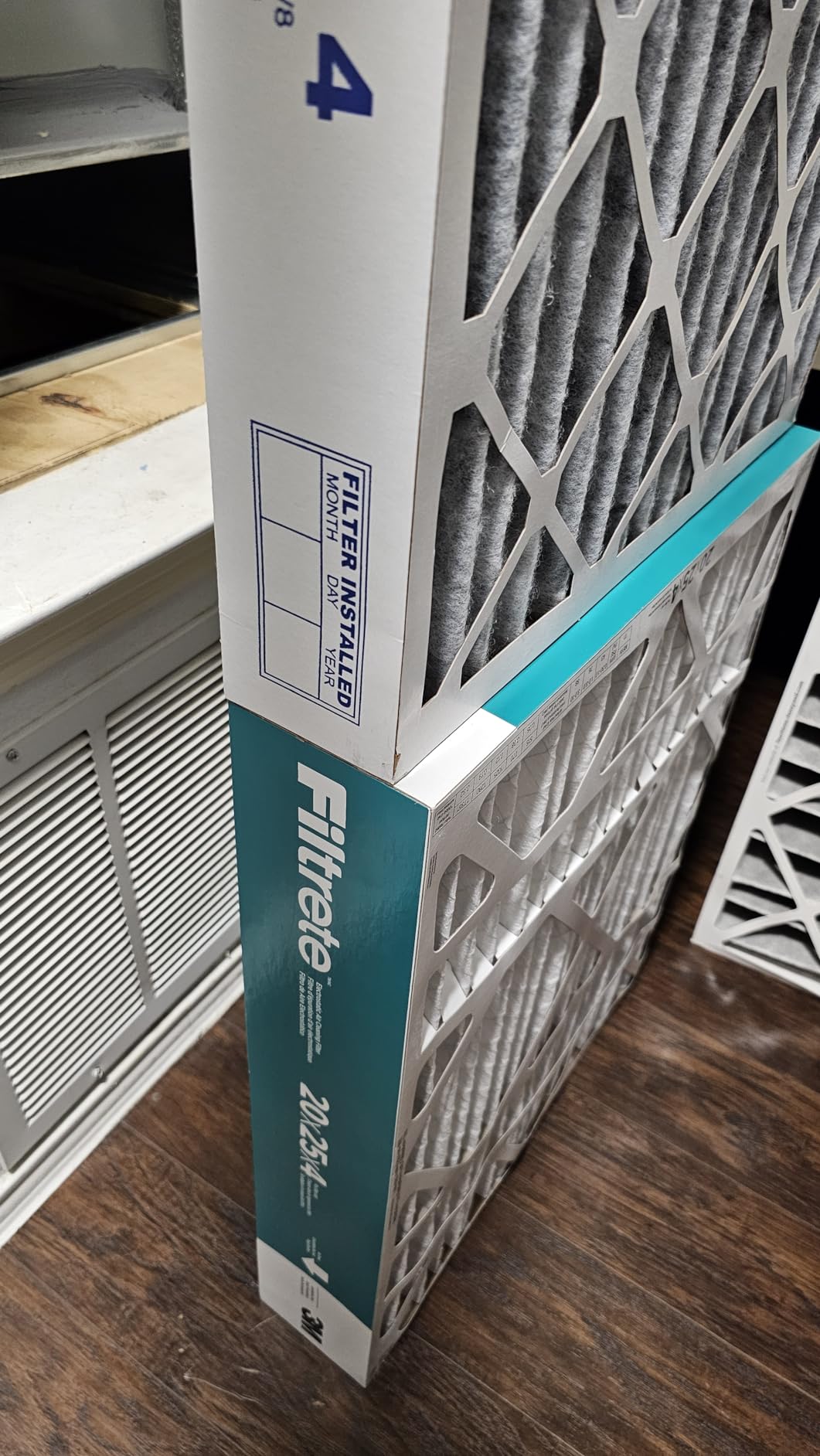 Nordic Pure 20x25x4 (19_1/2 x 24_1/2 x 3_5/8) Pleated Air Filter MERV 12 Pleated + Carbon Qty 2 customer photo 1