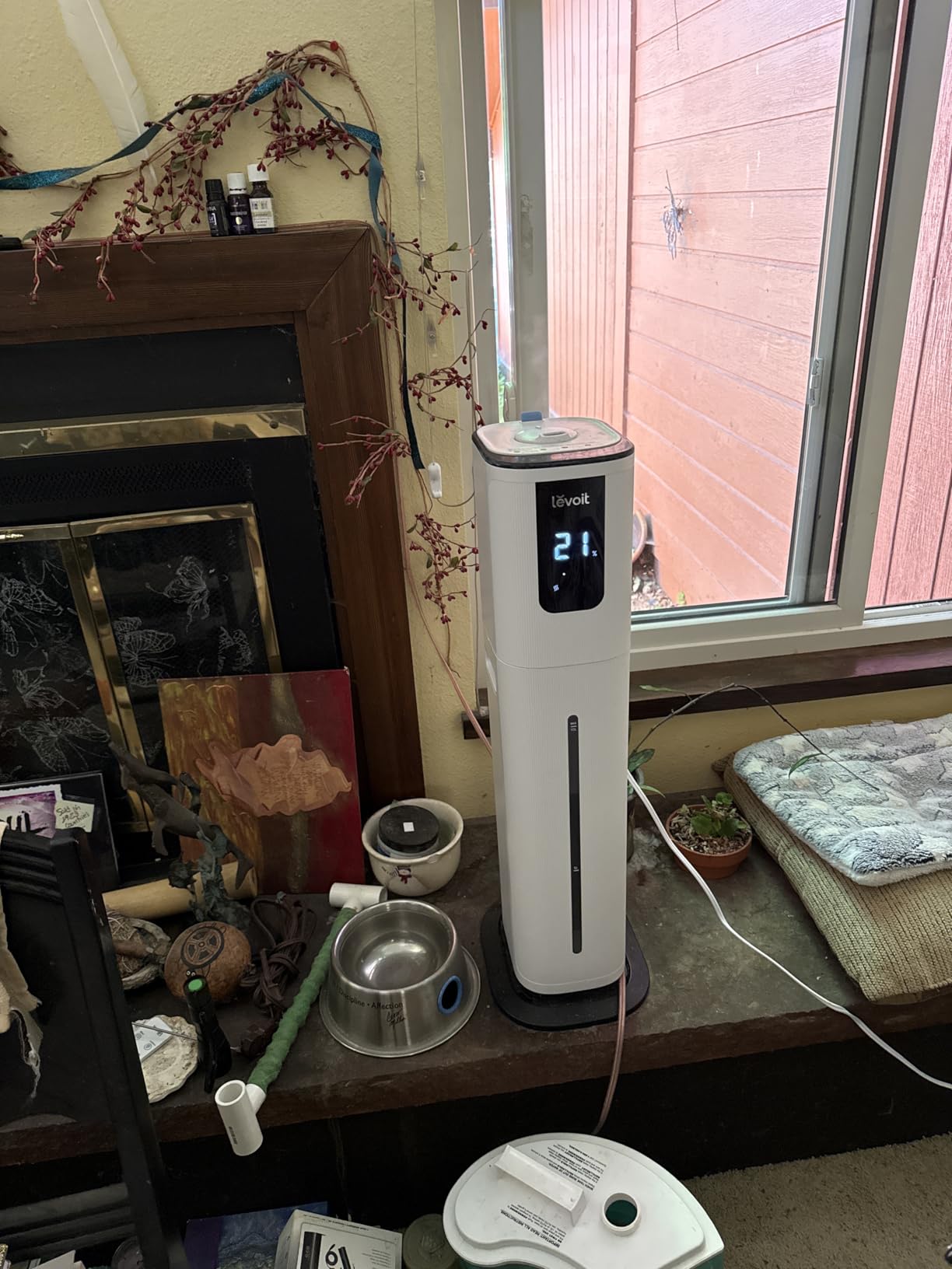 Levoit Humidifiers for Bedroom Large Room Home, Warm and Cool Mist, White customer photo 2