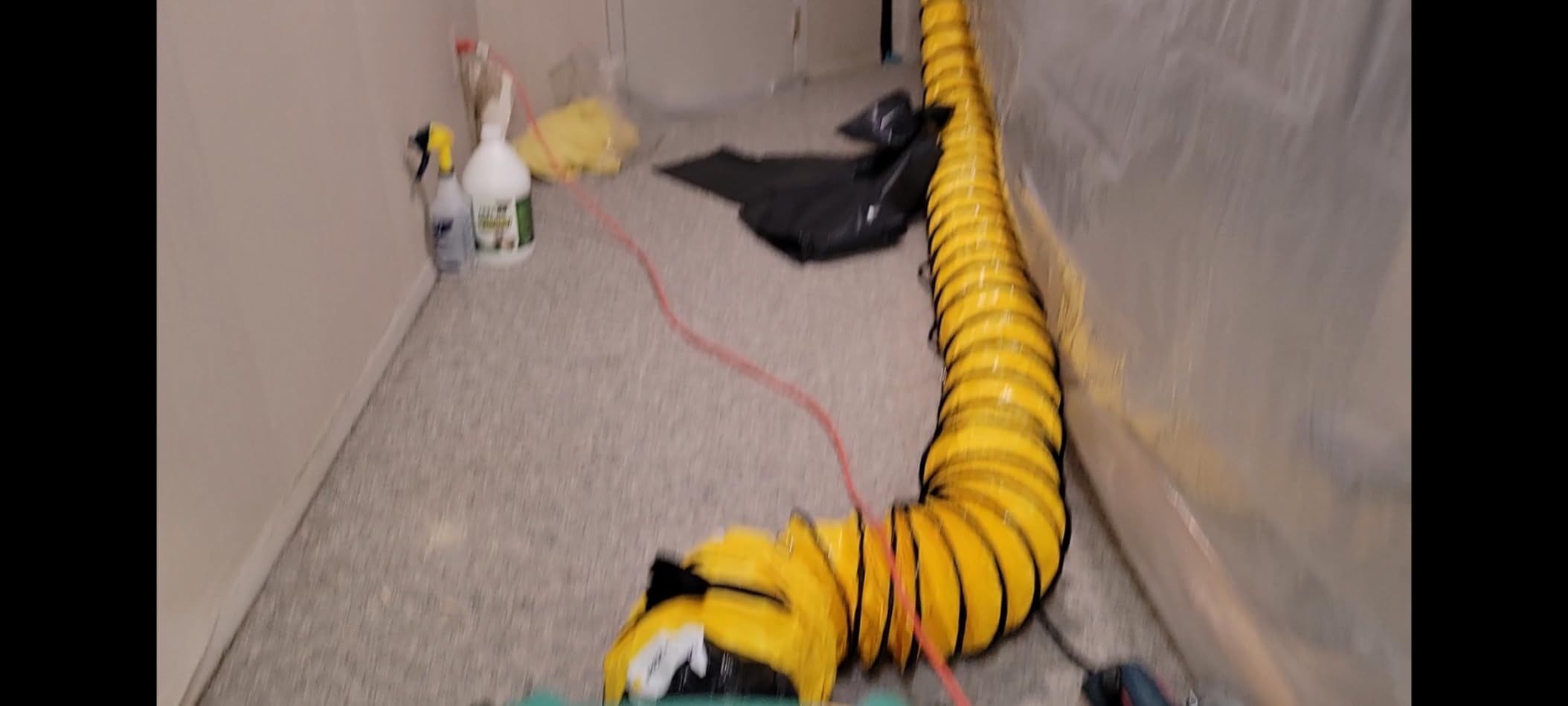 MOUNTO 25FT PVC Flexible Duct Hosing for Exhaust Fan (8inch) customer photo 2