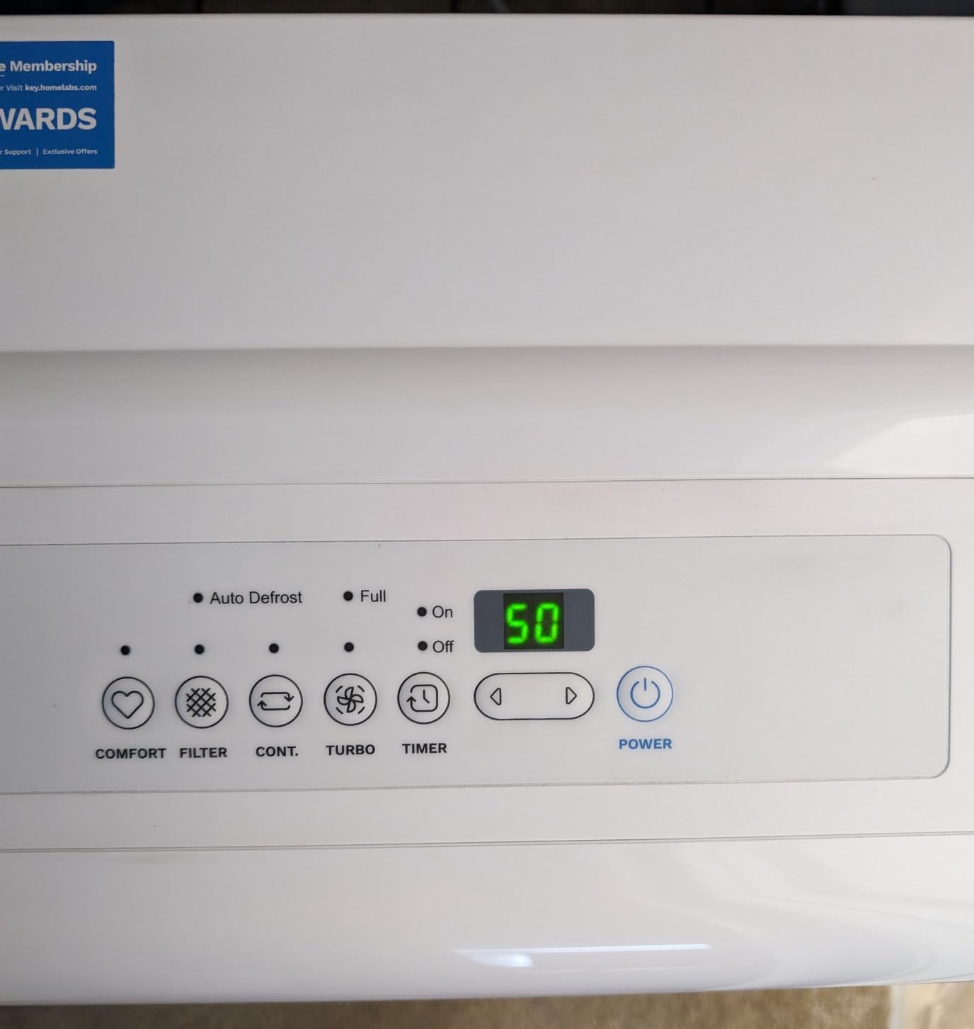 hOmeLabs Dehumidifier 7,500 Sq Ft 50 Pint with Pump 120 Pint 95°F, 90% RH customer photo 2