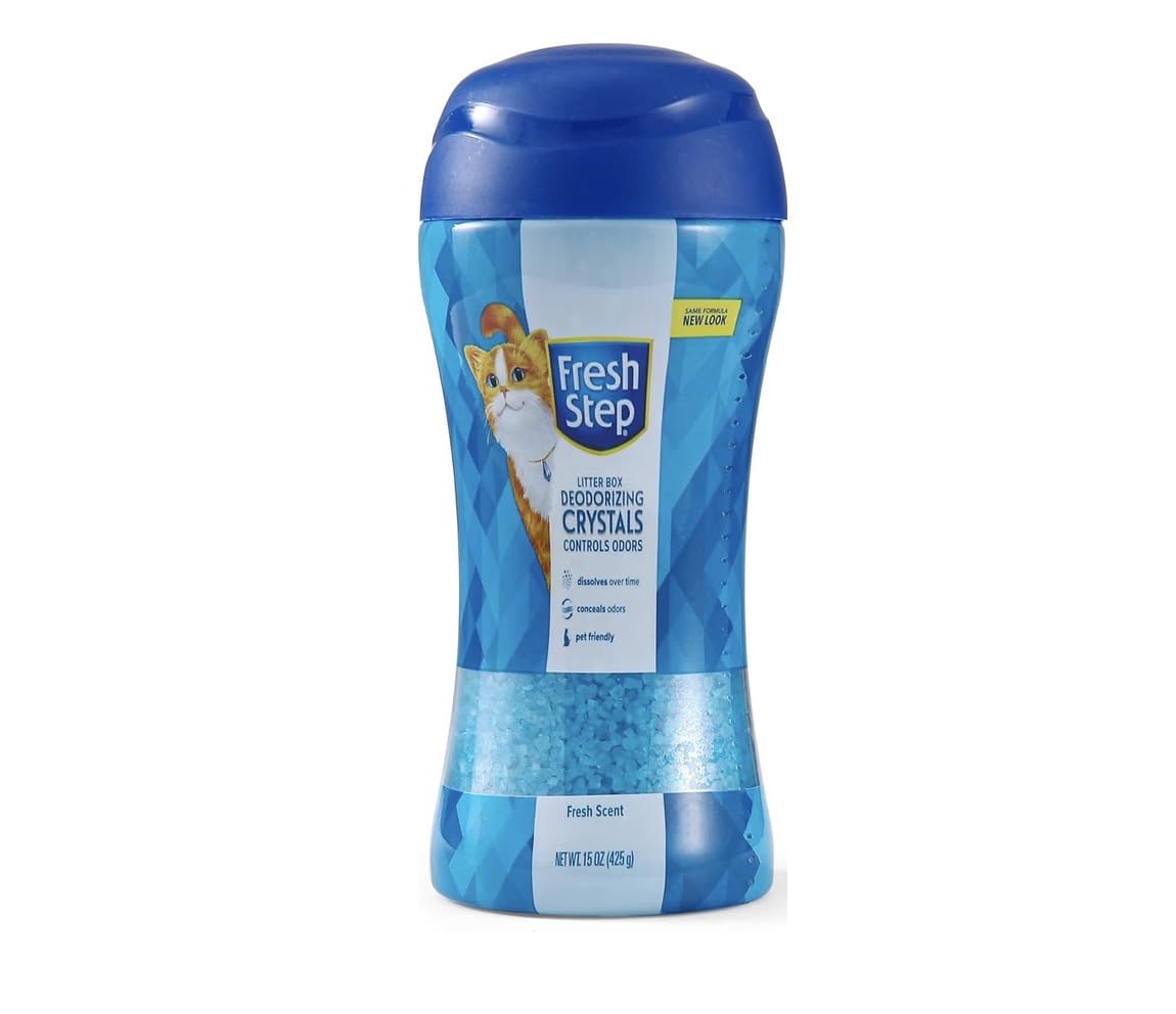 Fresh Step Cat Litter Crystals Deodorizer, Fresh Scent, 15 Oz customer photo 1