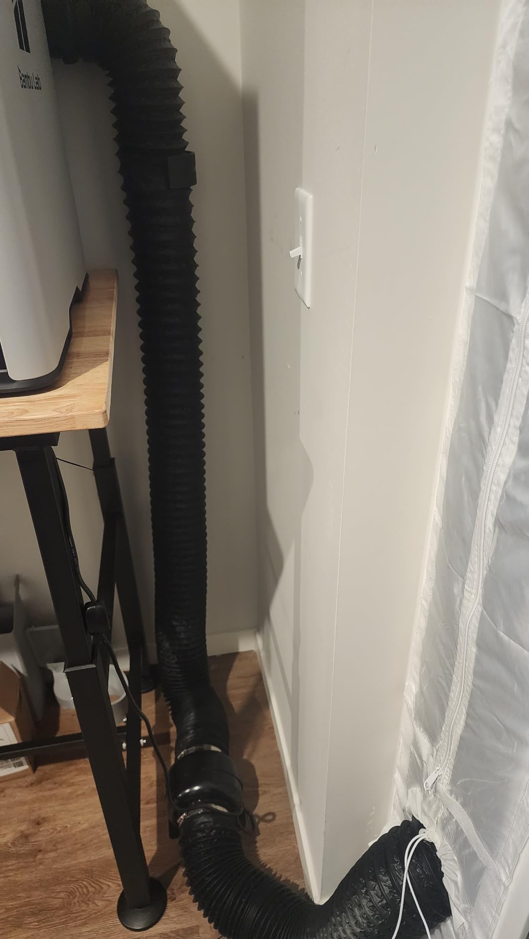 AC Infinity Flexible 4-Inch Aluminum Ducting, 8-Feet Long customer photo 2