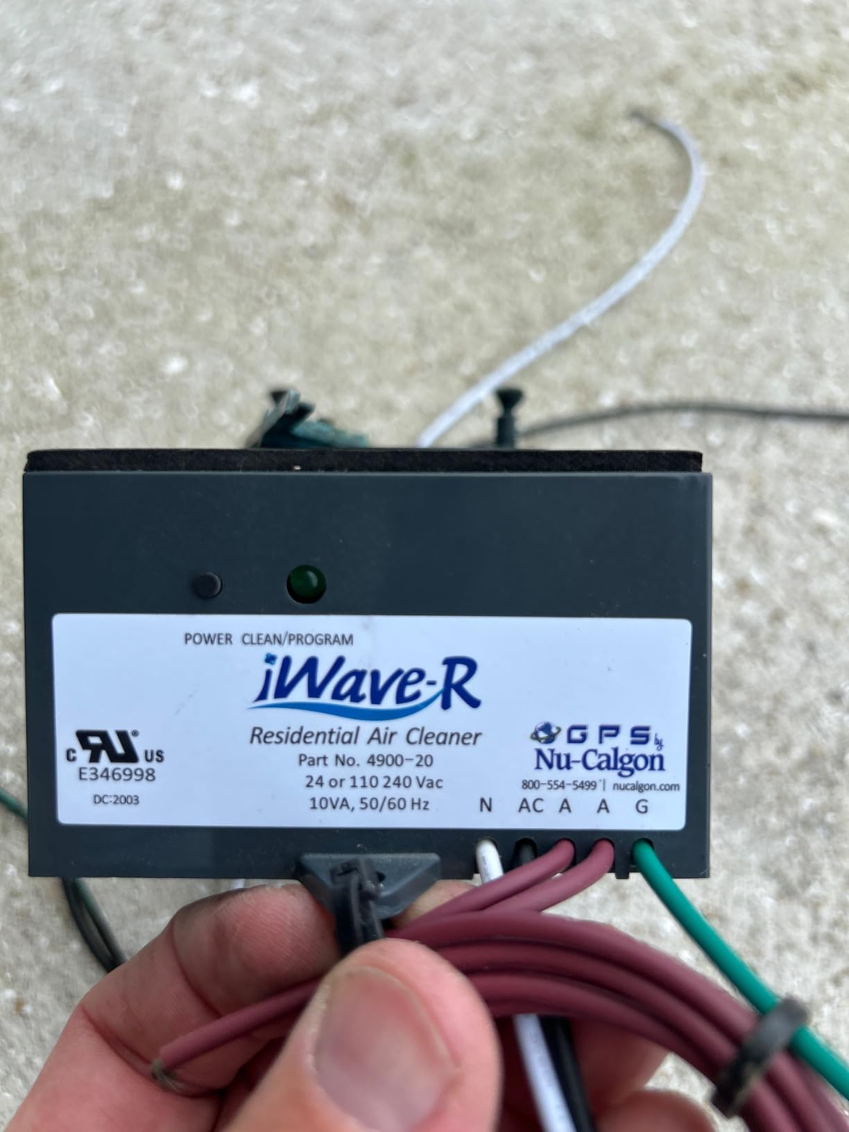 i-Wave-R/iWave-R, Residential IAQ ION Generator, Sold Each customer photo 1