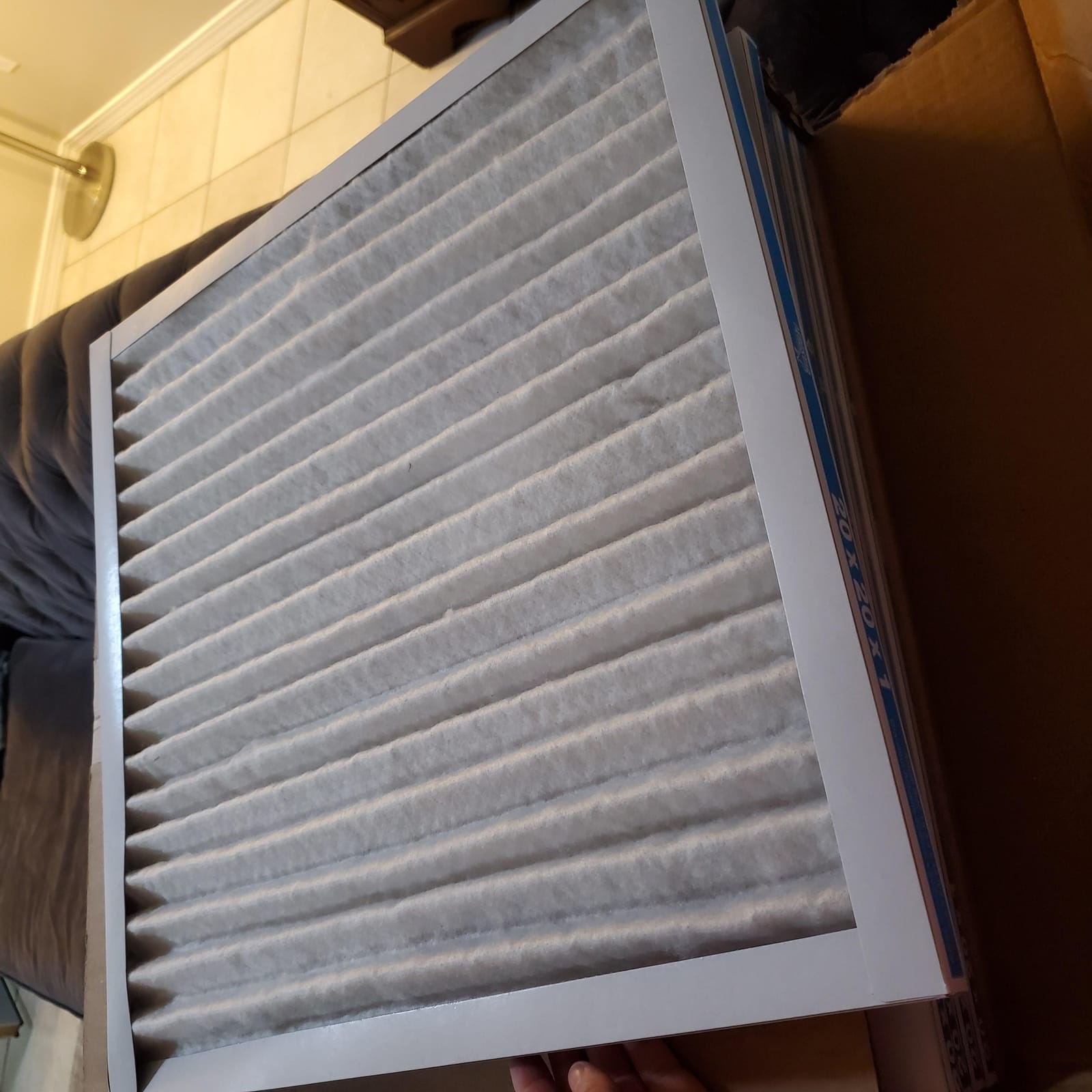 Aerostar Air Filter 20x20x1 MERV 13 AC Filter, HVAC, Furnace Filter, 4 Pack customer photo 2