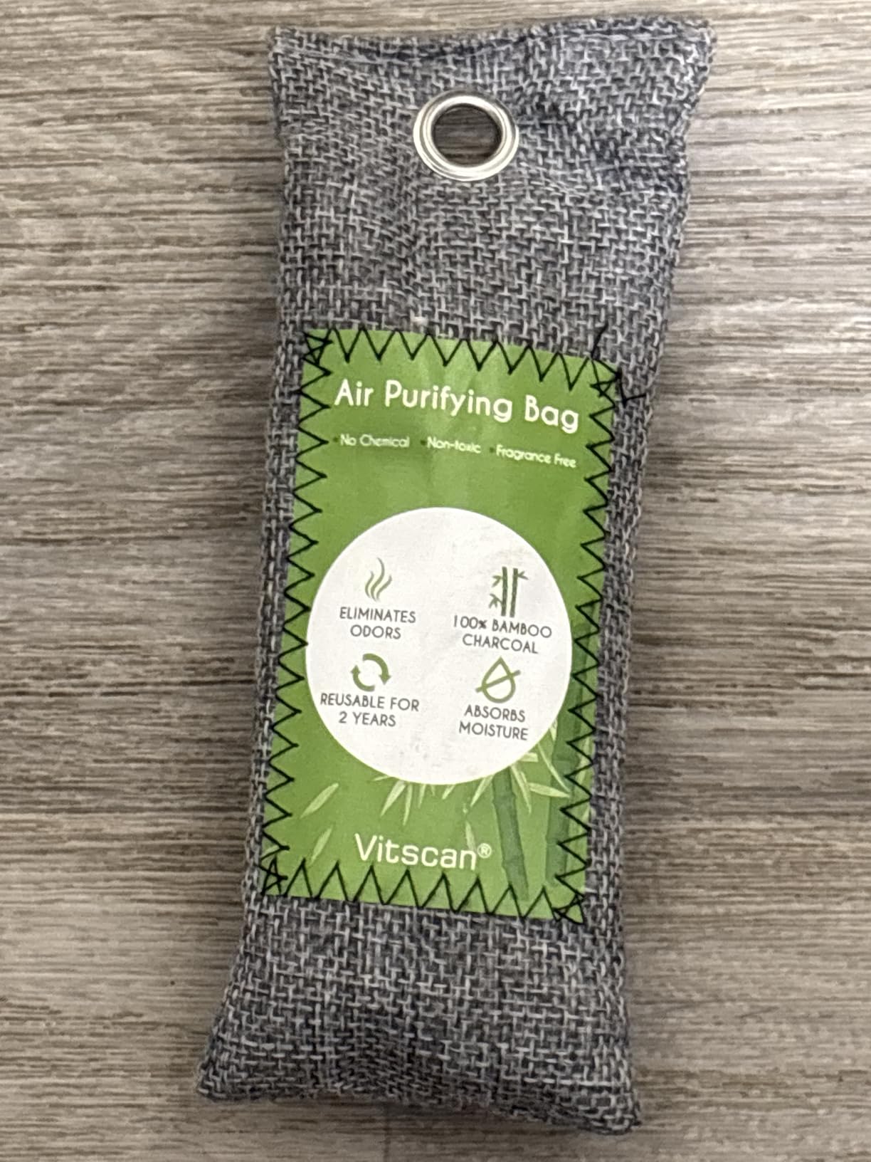 Bamboo Charcoal Air Purifying Bag, Activated Charcoal Odor Absorber customer photo 2