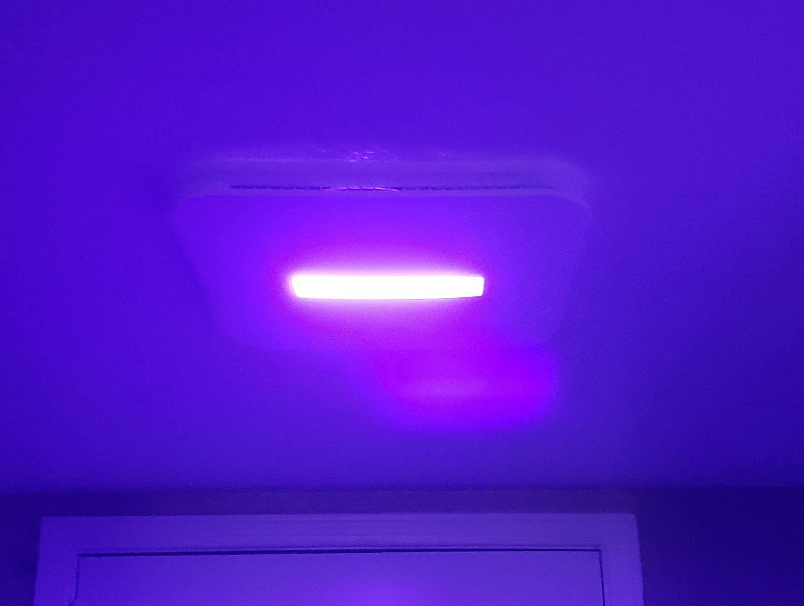 Broan-NuTone AR110LKVV SurfaceShield Vital Vio Powered Exhaust Vent LED White Light & Violet Light, 110 CFM, White customer photo 2