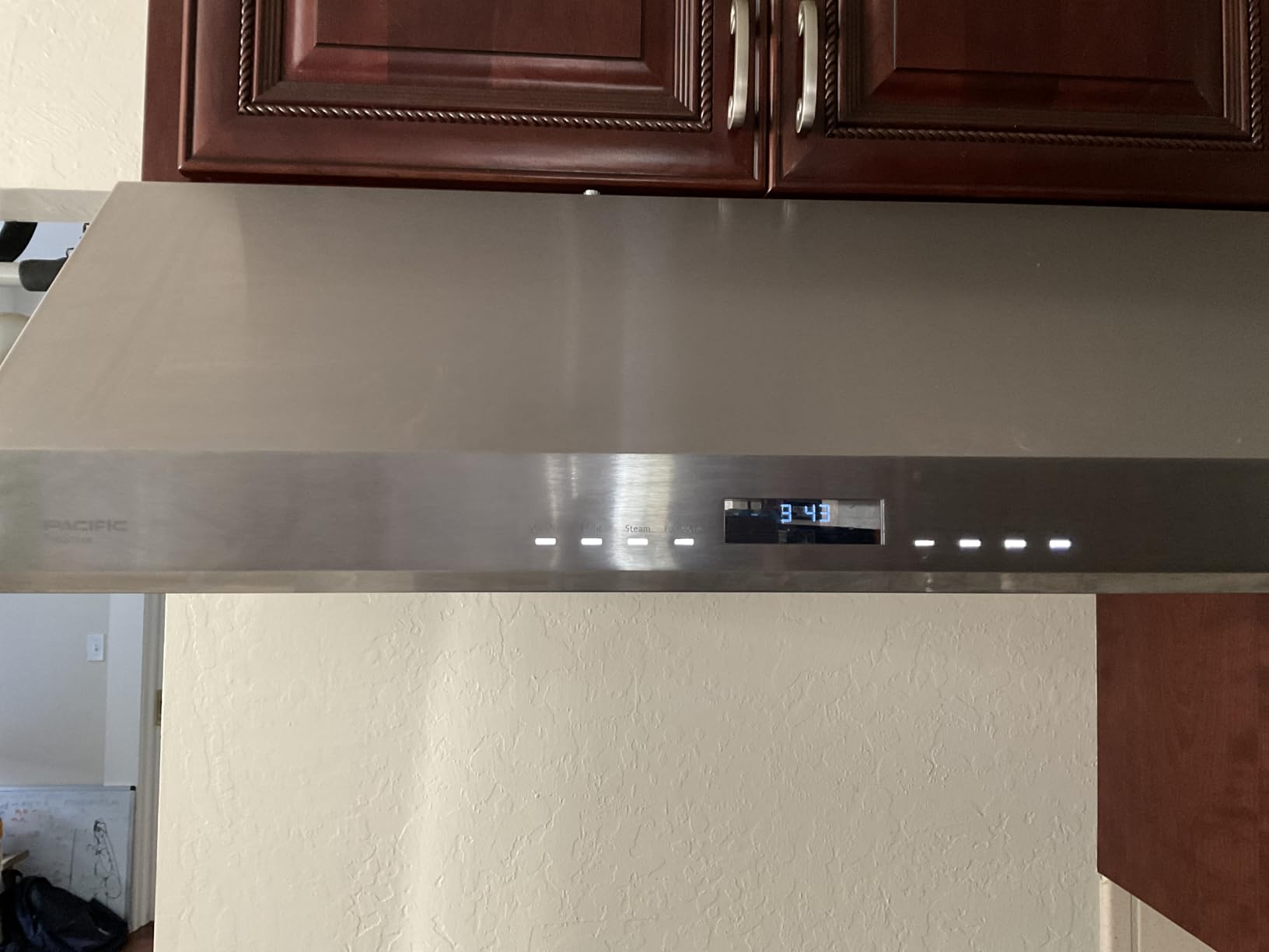 Pacific Auto Clean Under Cabinet Range Hood 30 Inch, 900 CFM Stove Vent Hood, Stainless Steel Kitchen Exhaust Hood, Kitchen Hood Vent, Ultra Quiet Dual Fans, LED Lights AC30BS Filterless Auto Cleans customer photo 2