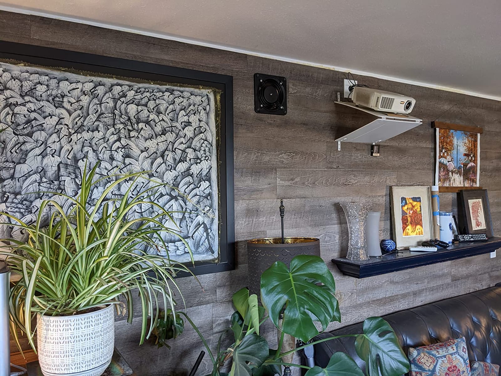 HG Power 6 Inch Exhaust Fan, 308CFM Wall Exhaust Fan for Kitchen, Metal Extractor Fan for Attic, Garage, Window Ventilation, HVAC System customer photo 2