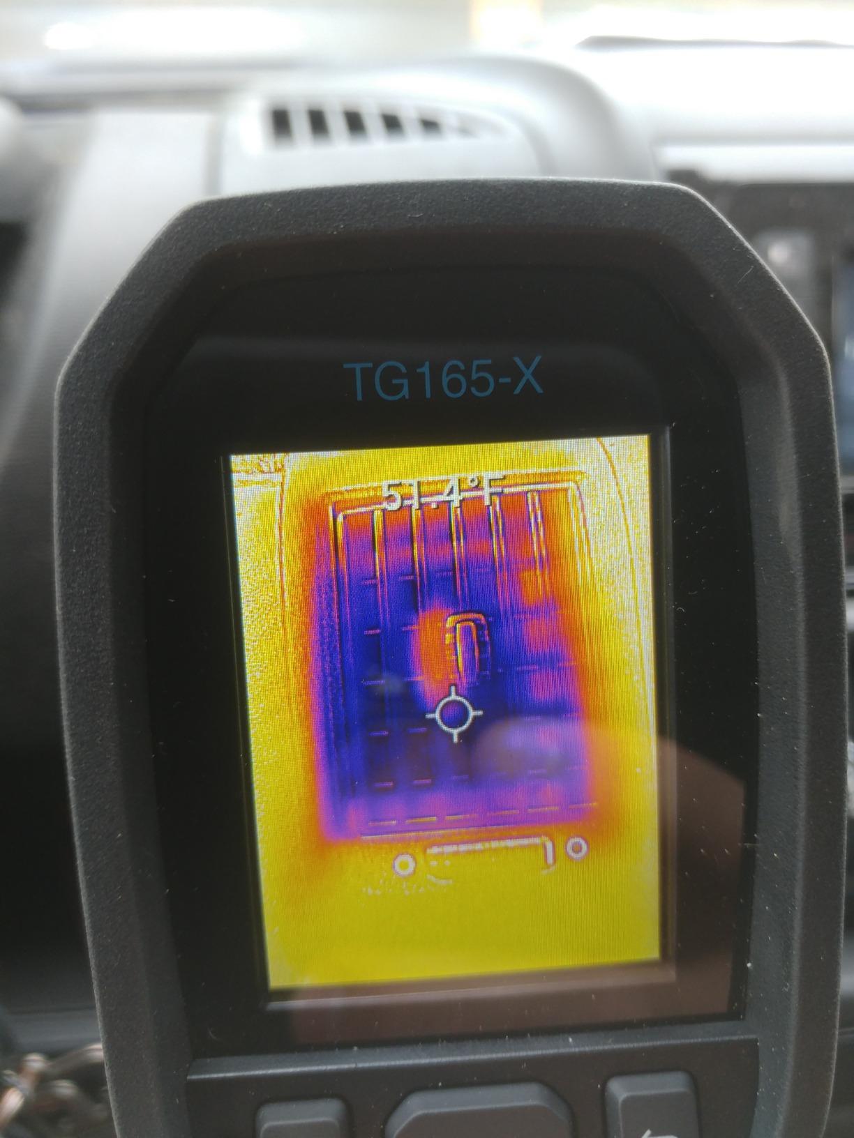 Flir TG165-X Thermal Imaging Camera with Bullseye Laser, Spot IR customer photo 2