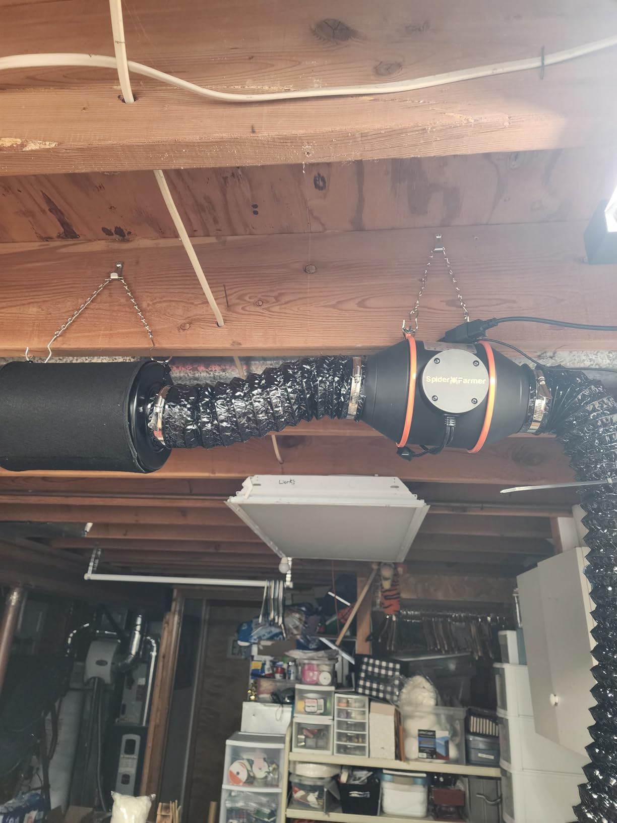 Spider Farmer 4 Inch Air Filtration Kit with RJ12 Speed Controller customer photo 2