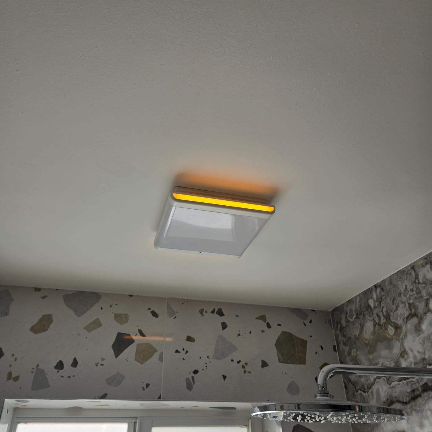 Homewerks 80 CFM Bathroom Exhaust Fan with Humidity Sensor, Motion LED customer photo 2
