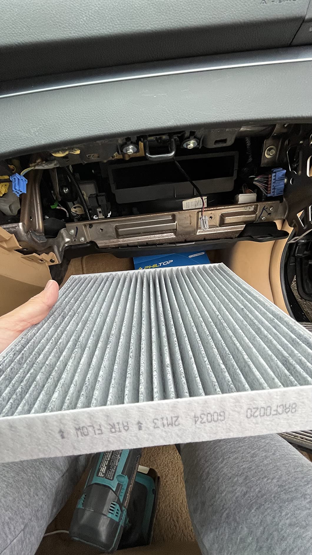 PHILTOP CF10134 HEPA Cabin Air Filter for Honda, Acura customer photo 1