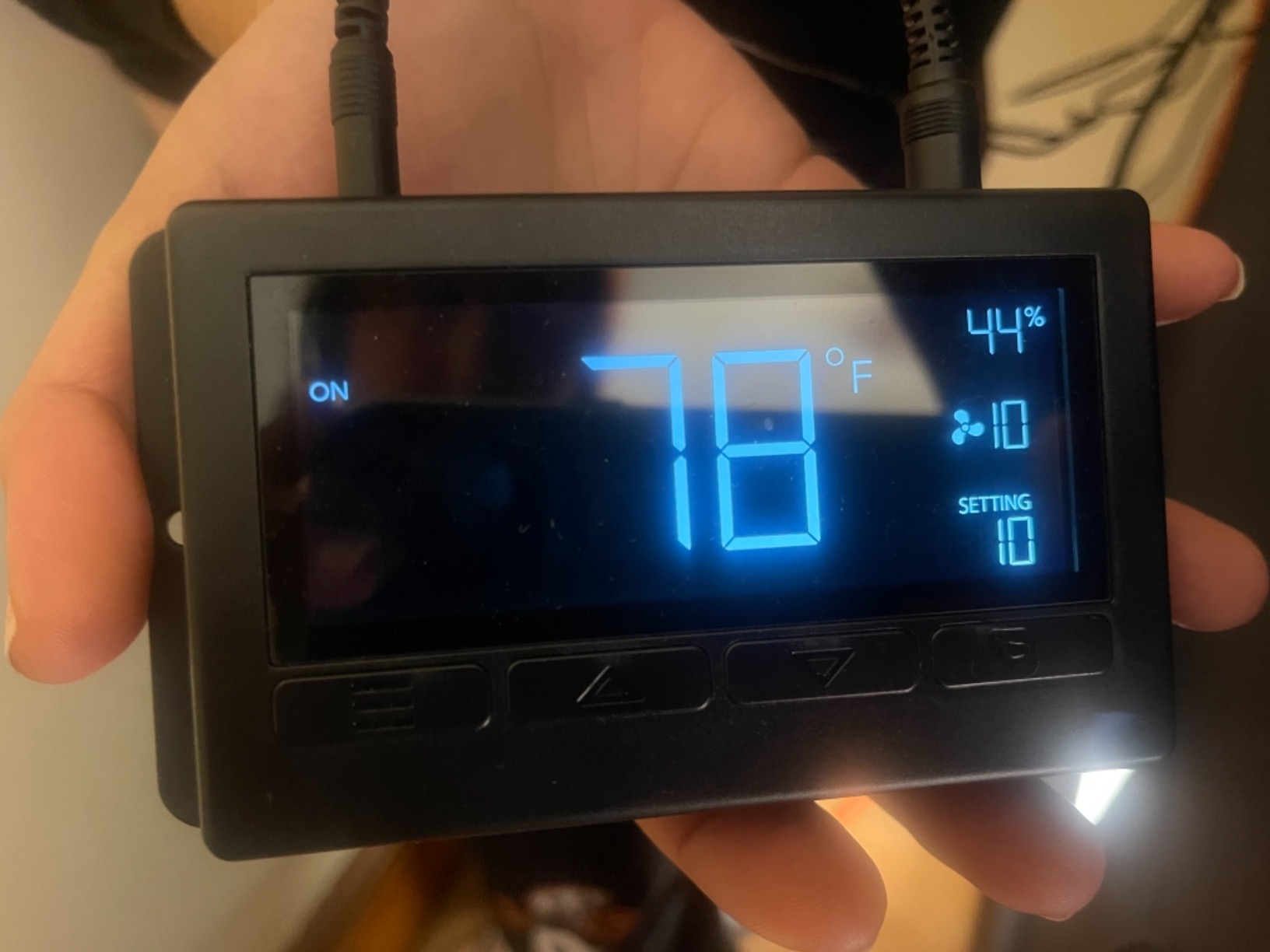 Spider Farmer 4 Inch Inline Duct Fan with Temp Humidity Controller, 205 CFM customer photo 2