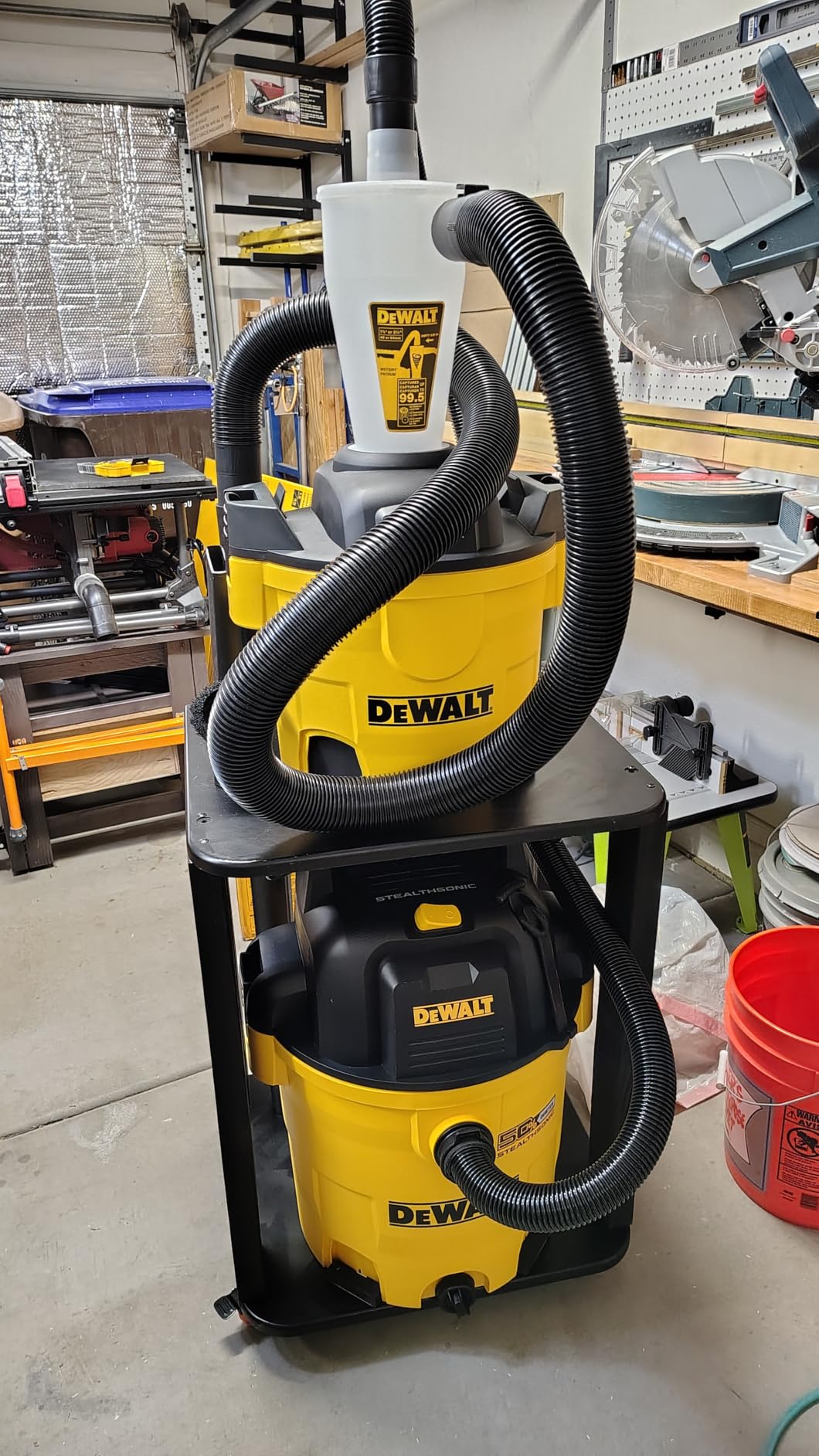 DEWALT 6 Gallon Dust Separator for Wet/Dry Shop Vacuums,DXVCS002 customer photo 1