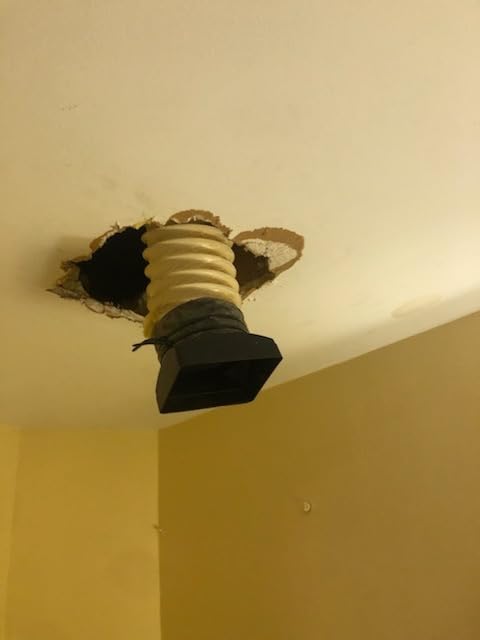 Tech Drive Bathroom Fan with Light 50 CFM 1.0Sone,4 Inch Duct customer photo 2