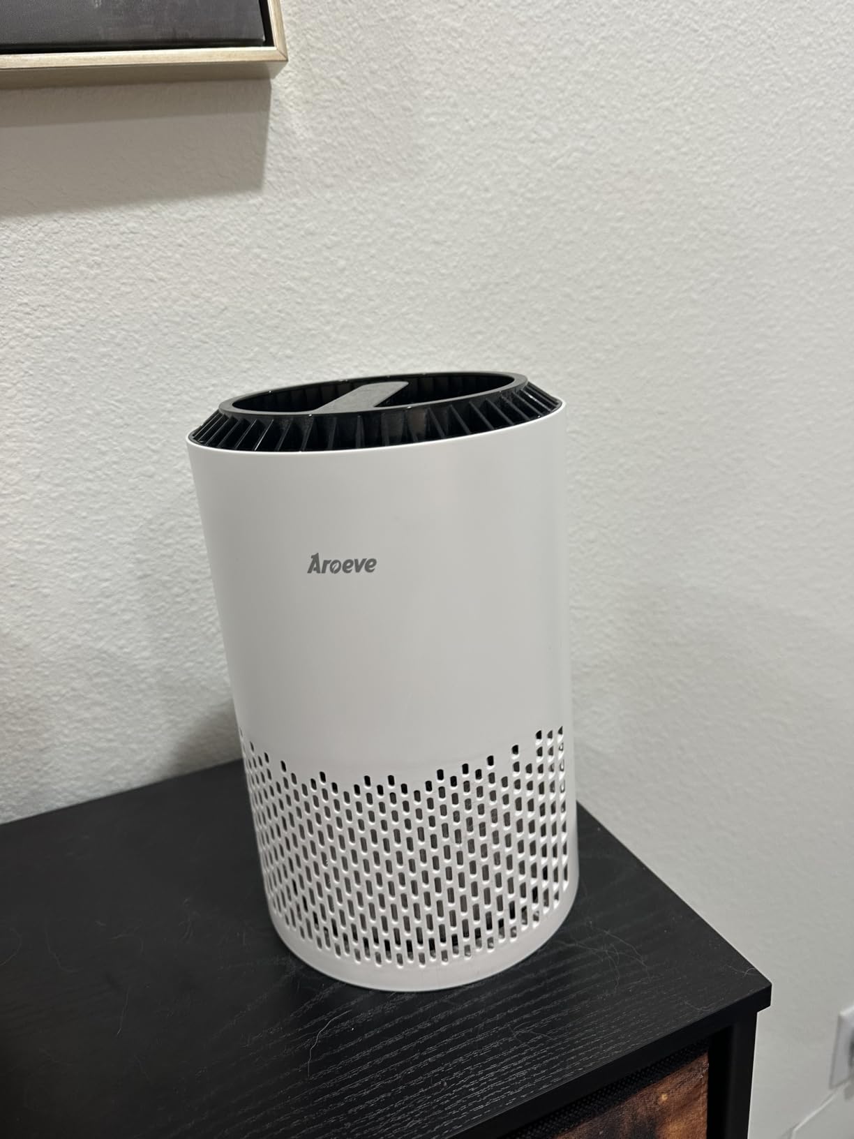 AROEVE Air Purifiers for Bedroom with Sleep Mode Speed Control-MK01A(Black) customer photo 1