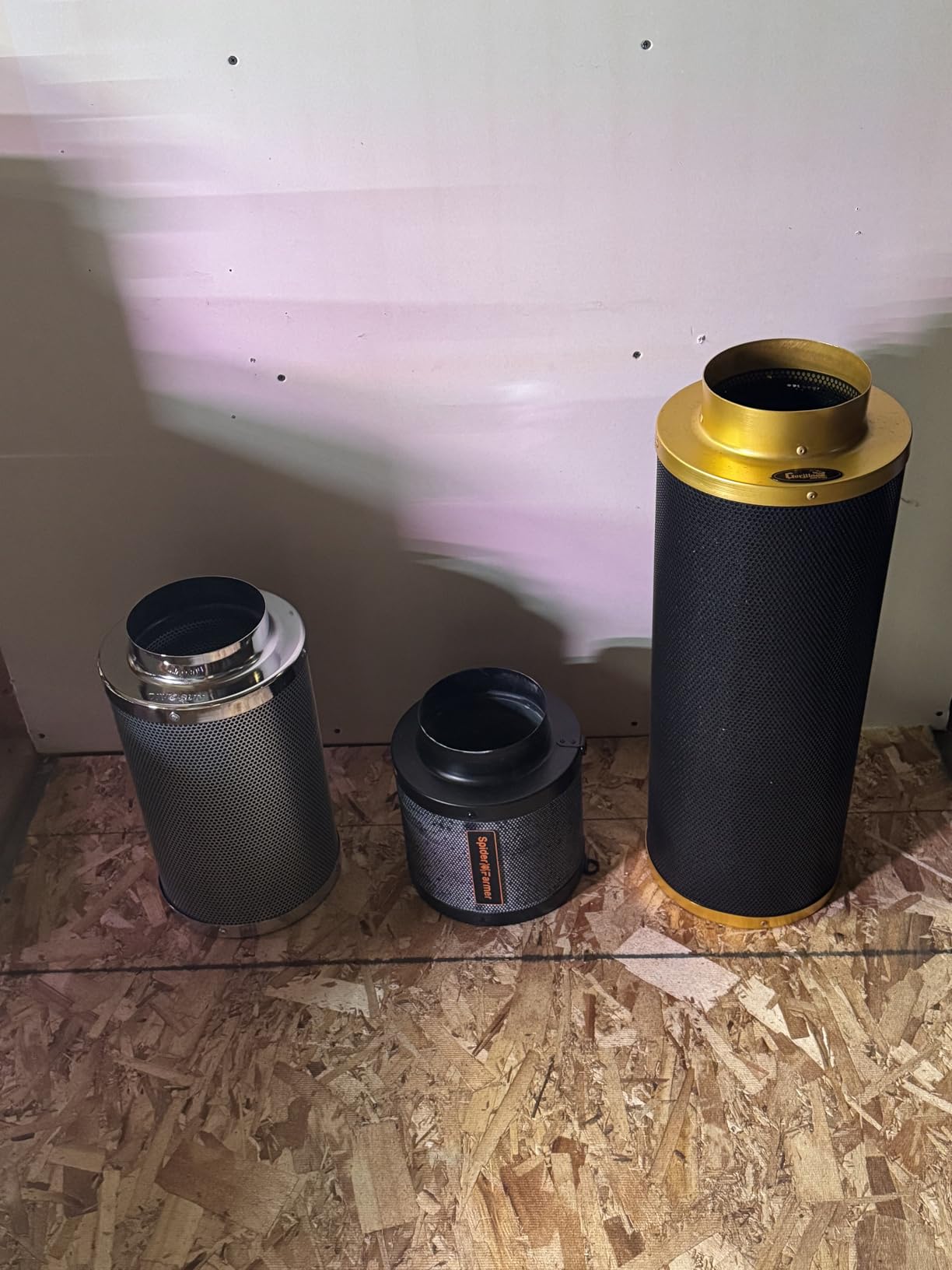 Spider Farmer 6 Inch Carbon Filter for Grow Tent Odor Control customer photo 2