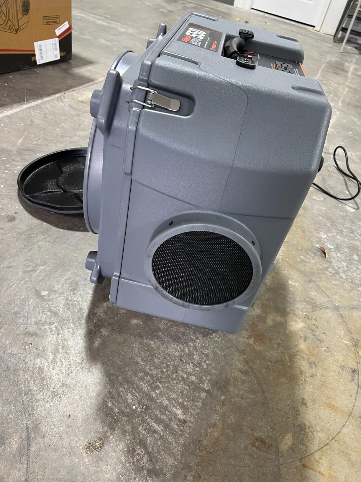 Abestorm Air Scrubber with 3 Stage Filtration,Stackable 550 CFM, S3 customer photo 1