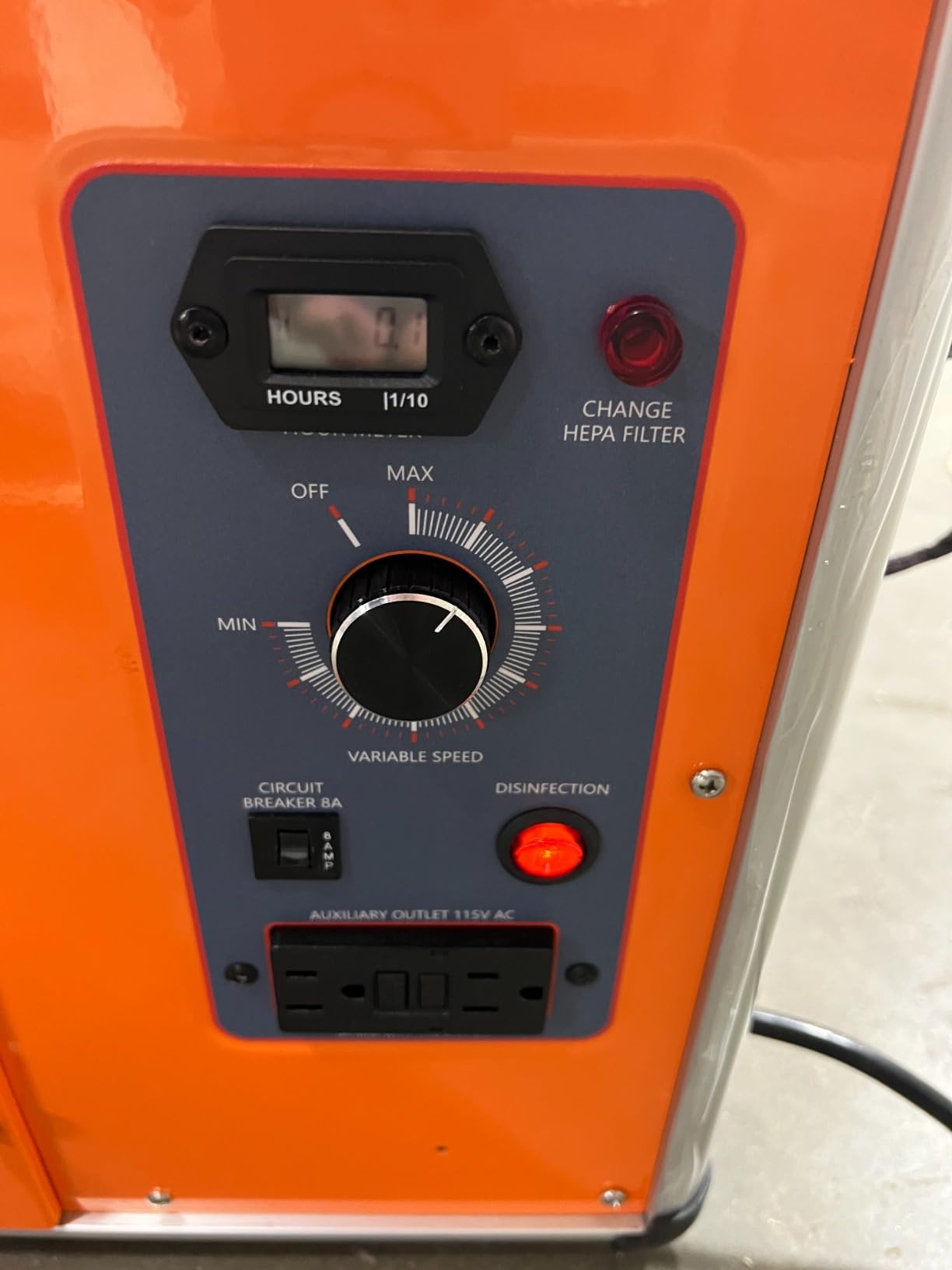 Abestorm HEPA Air Scrubber with UV-C Light, up to 600 CFM, Negative Ion customer photo 2