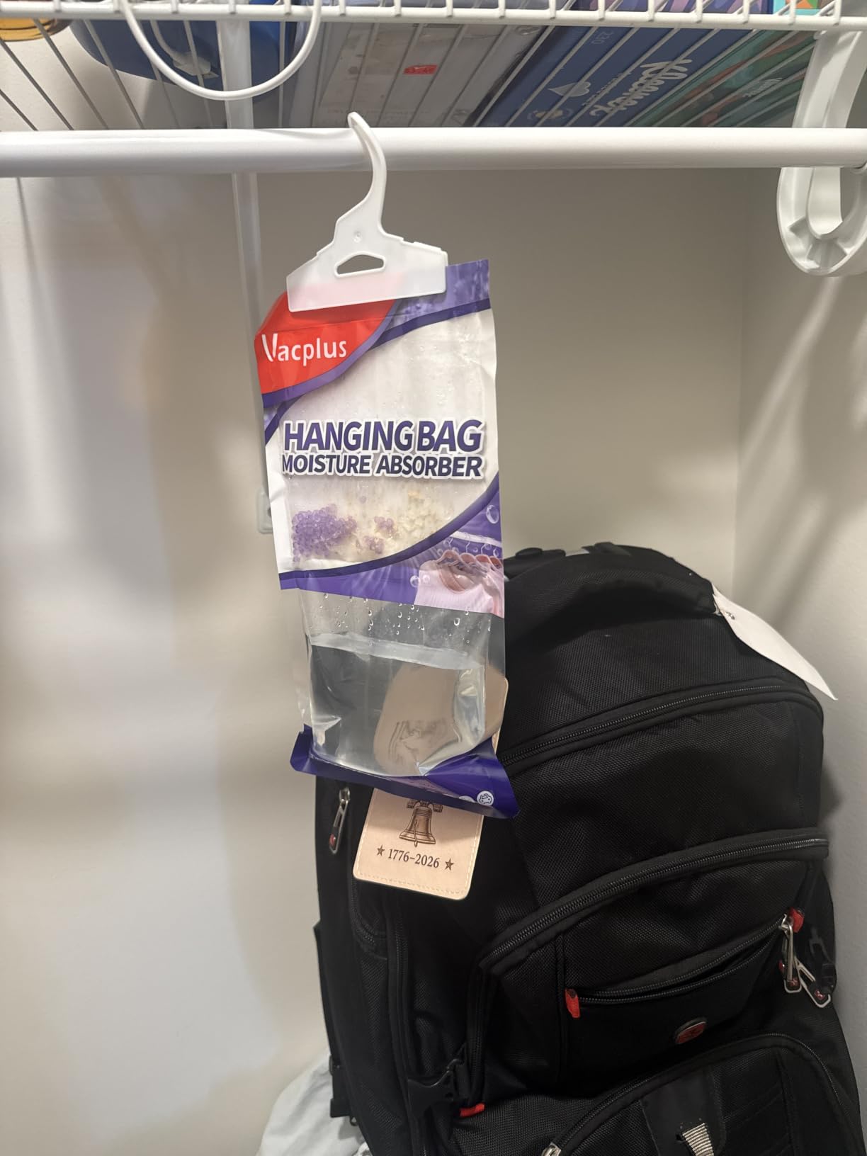Vacplus Moisture Absorber, 9.8 OZ Hanging, Strong Absorption, Lavender customer photo 1