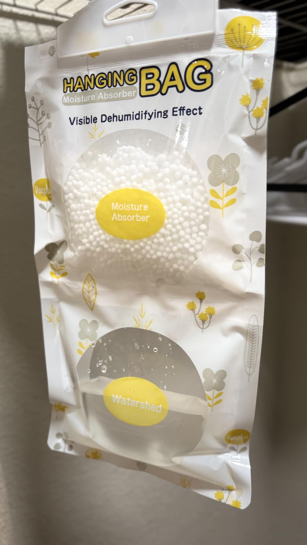 Vacplus Moisture Absorber, 9.8 OZ Hanging, Strong Absorption, Lavender customer photo 2