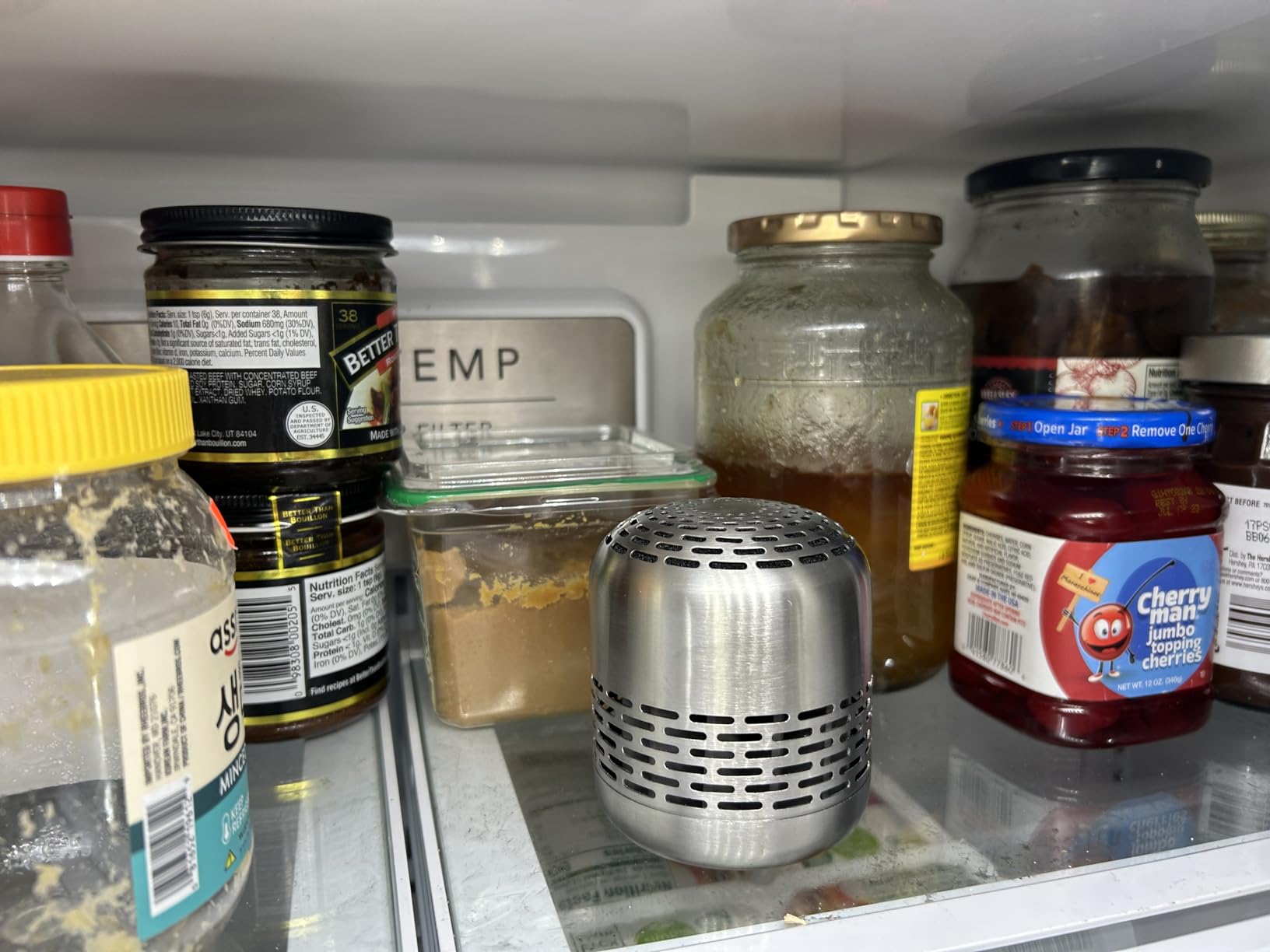 Purriko Refrigerator Deodorizer,Long-Lasting Fridge Odor Eliminator customer photo 2