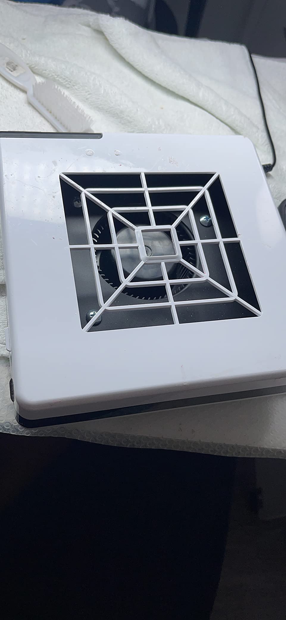 Dust Collector - Dental Model Polishing Dust Suction Extractor with Fan and LED Dual Function for Grinding Polishing customer photo 1