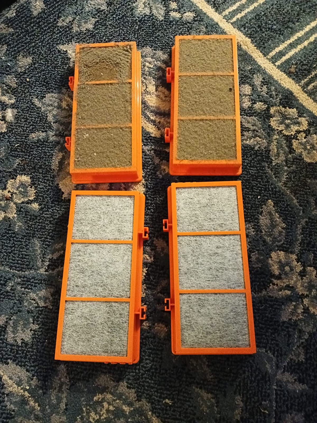 Nispira AER1 Filter Replacement for Holmes Air Purifier Smoke Grabber HAPF30AS-U4R HAPF30AT Odors Dust VOCs Remover 1.2 x 10 x 4.6 Inches, 4 Packs. customer photo 1