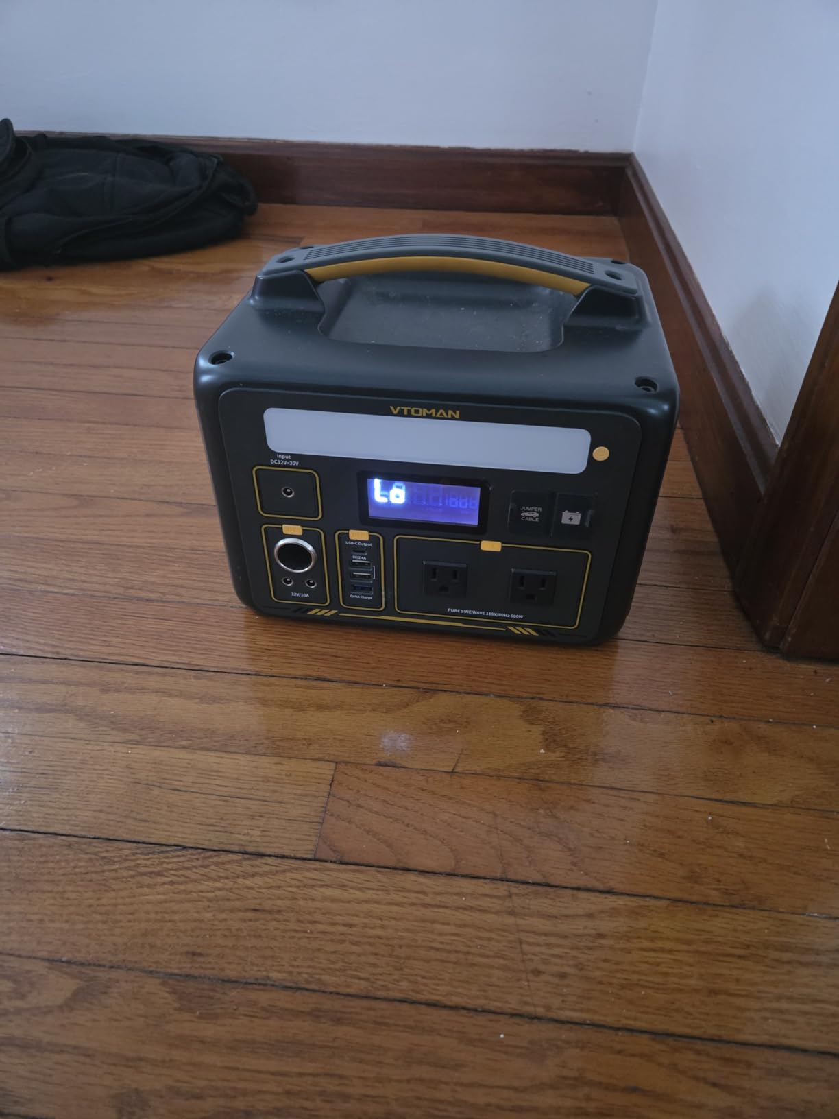 VTOMAN Jump 600X Portable Power Station 600W, 9 Ports LEP Solar Generator customer photo 1