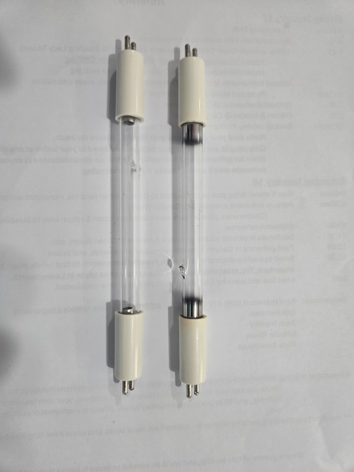 2-Pack 3W UV-C Bulb Replacement for Homedics Air Purifer Part# AP-UVC1 customer photo 1