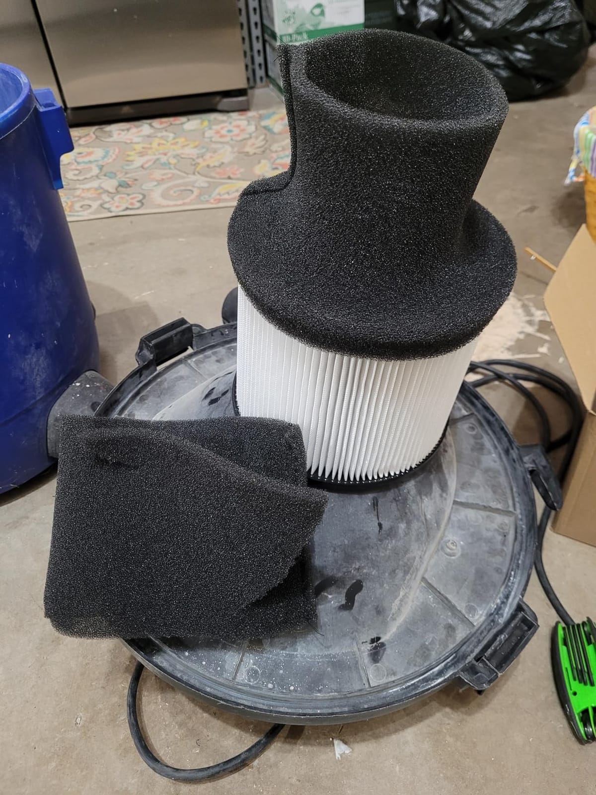 90304 Replacement HEPA Cartridge Filters with Lid, Compatible with Shop-Vac Shop Vac 90304, 90350, 90333, 903-04-00, 9030400, 90585 5 Gallon and Above Wet Dry Vacuum Cleaners, 2 Pack customer photo 2