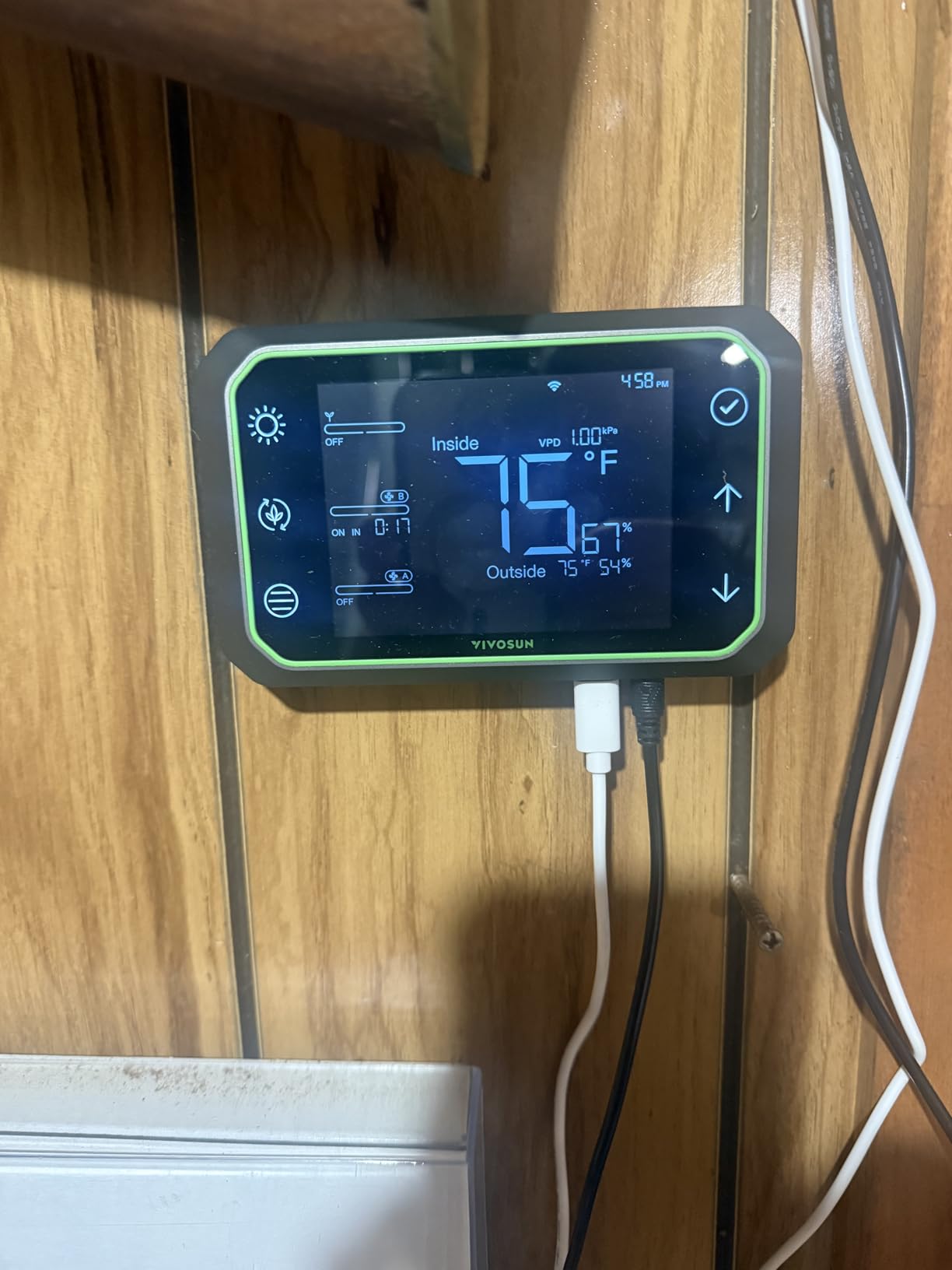 VIVOSUN E42A+ GrowHub Environmental Controller for Grow, Smart APP Control customer photo 1