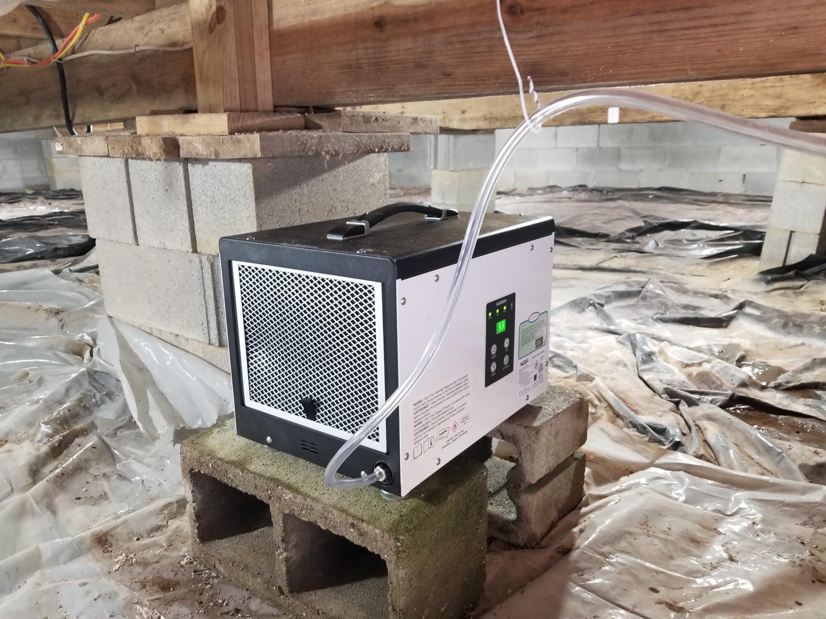 ALORAIR 70 PPD Dehumidifier with Pump for Crawl Space and Basement customer photo 2