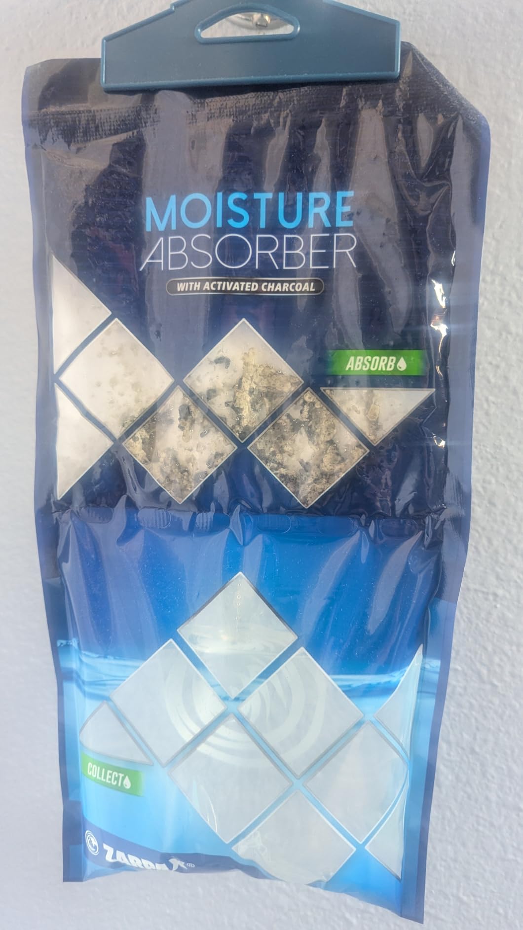 ZARPAX Hanging Moisture Absorber Bags Activated Charcoal 10.5oz - Set of 10 customer photo 2