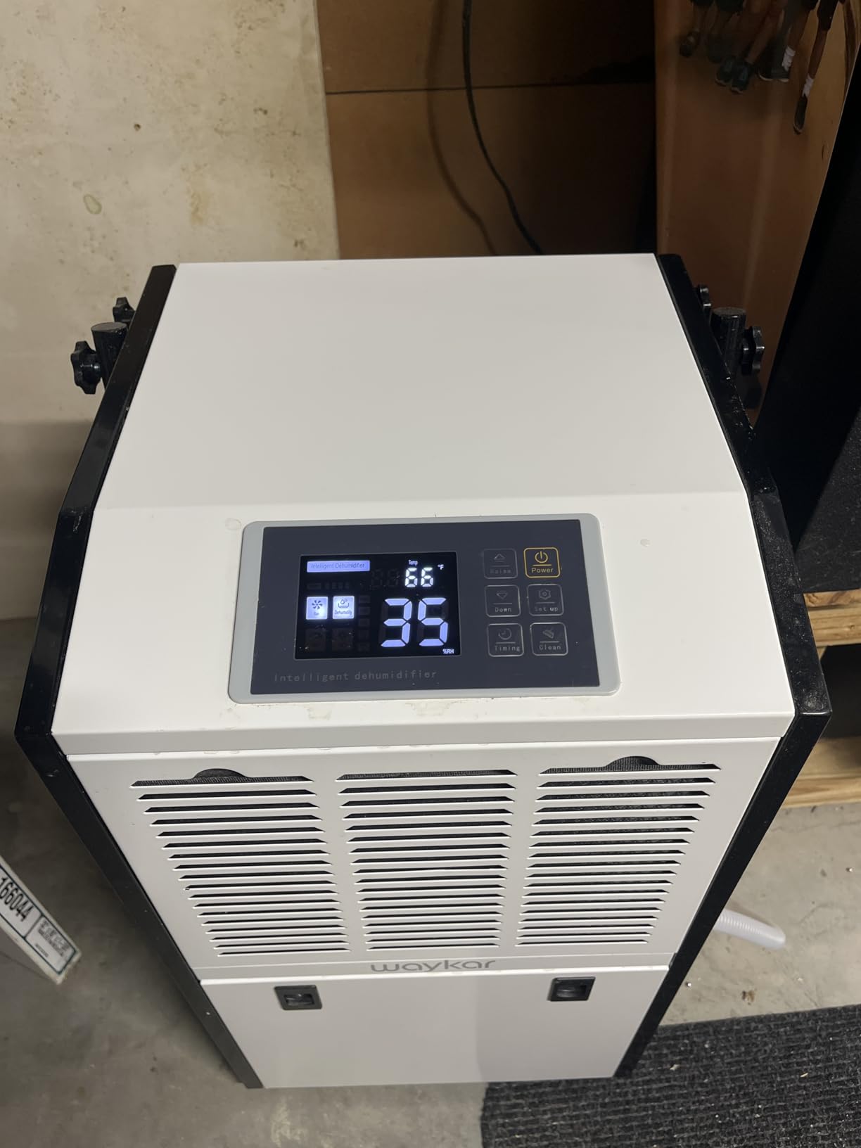 Waykar 155 Pints Large Commercial Dehumidifier with Drain Hose and Water Tank, Industrial Dehumidifier in Large Space up to 8000 Sq. Ft for Home, Basements, Whole House, Library customer photo 1
