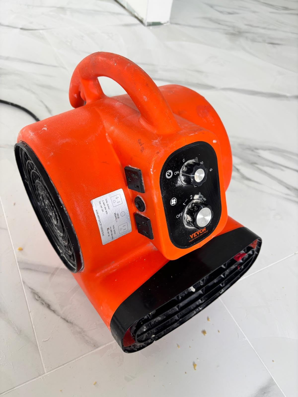 VEVOR Air Mover, 1/4 HP 1000 CFM Carpet Dryer for Cooling and Ventilating customer photo 2
