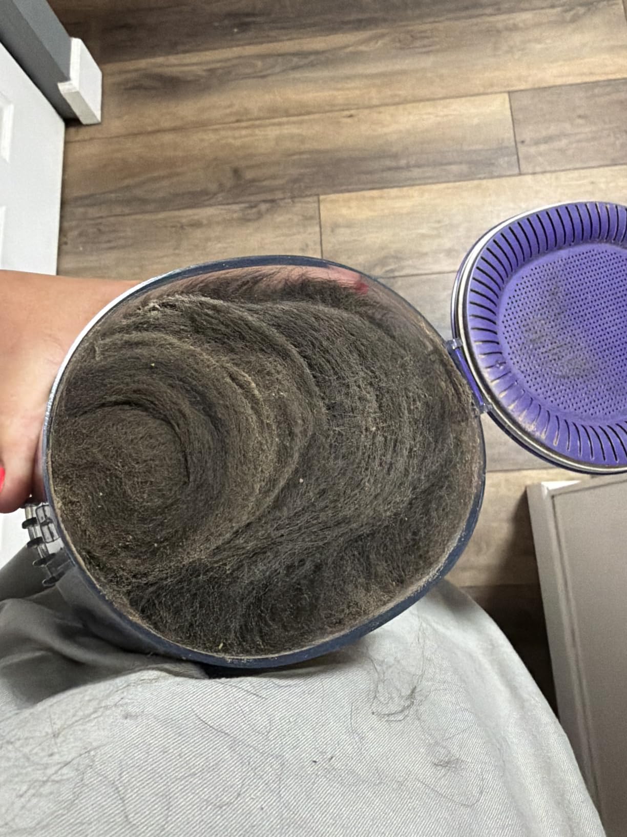 oneisall Dog Hair Vacuum Shedding Grooming Brush Kits for Pet Thick Coats customer photo 1