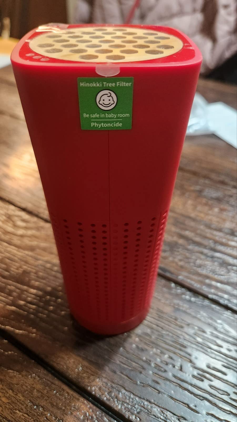IMUNSEN M-003B True HEPA 13 Filter Air Purifier for Car, Desk, and Office with Carbon Deodorization Filter, 4-Stage Filtration, Smoke, Odors, Allergens, USB Port 5V, Made in Korea - Black customer photo 2