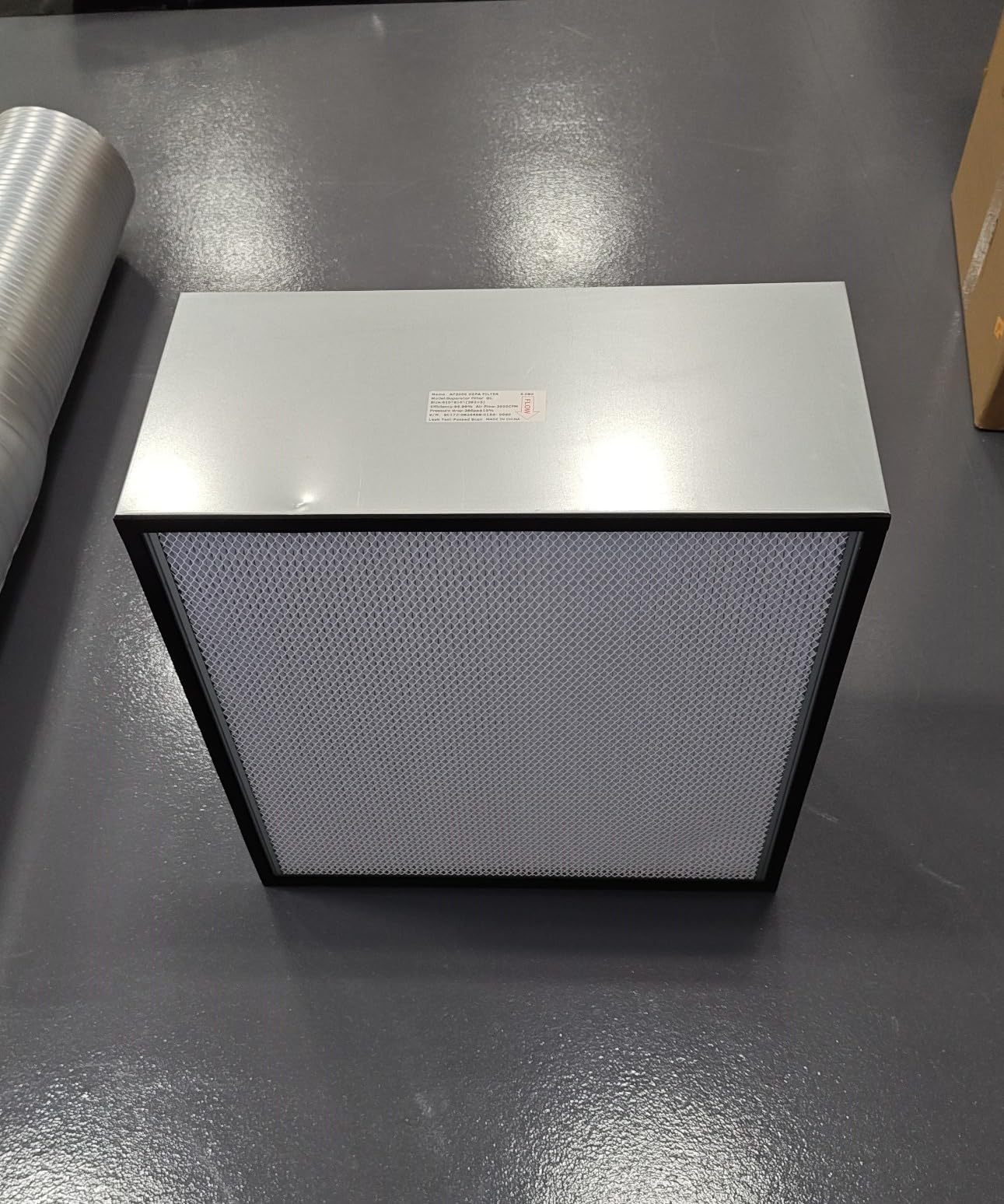 MOUNTO HEPA Filter Replacement for 2000CFM Air Scrubber HEPA2000 (1 Pack), True HEPA Filter Replacement for MOUNTO 2000CFM Air Scrubber, 24x24x11.5 Inch, Aluminum Frame, 2000CFM High Air Flow customer photo 1