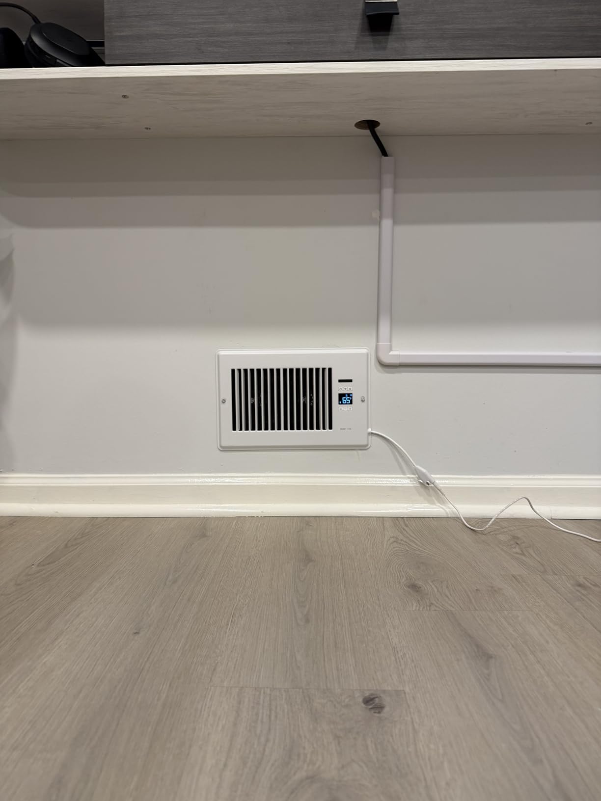 Howeall Super Quiet Register Booster Fan for 4