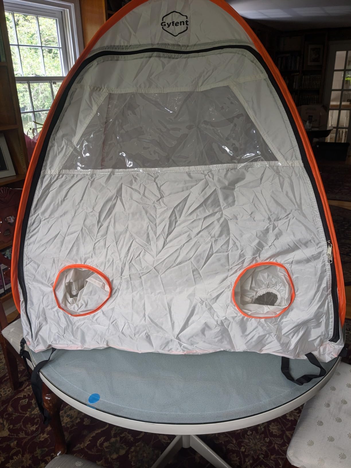 Spray Paint Tent with Turntable, Portable Paint Booth 37.5