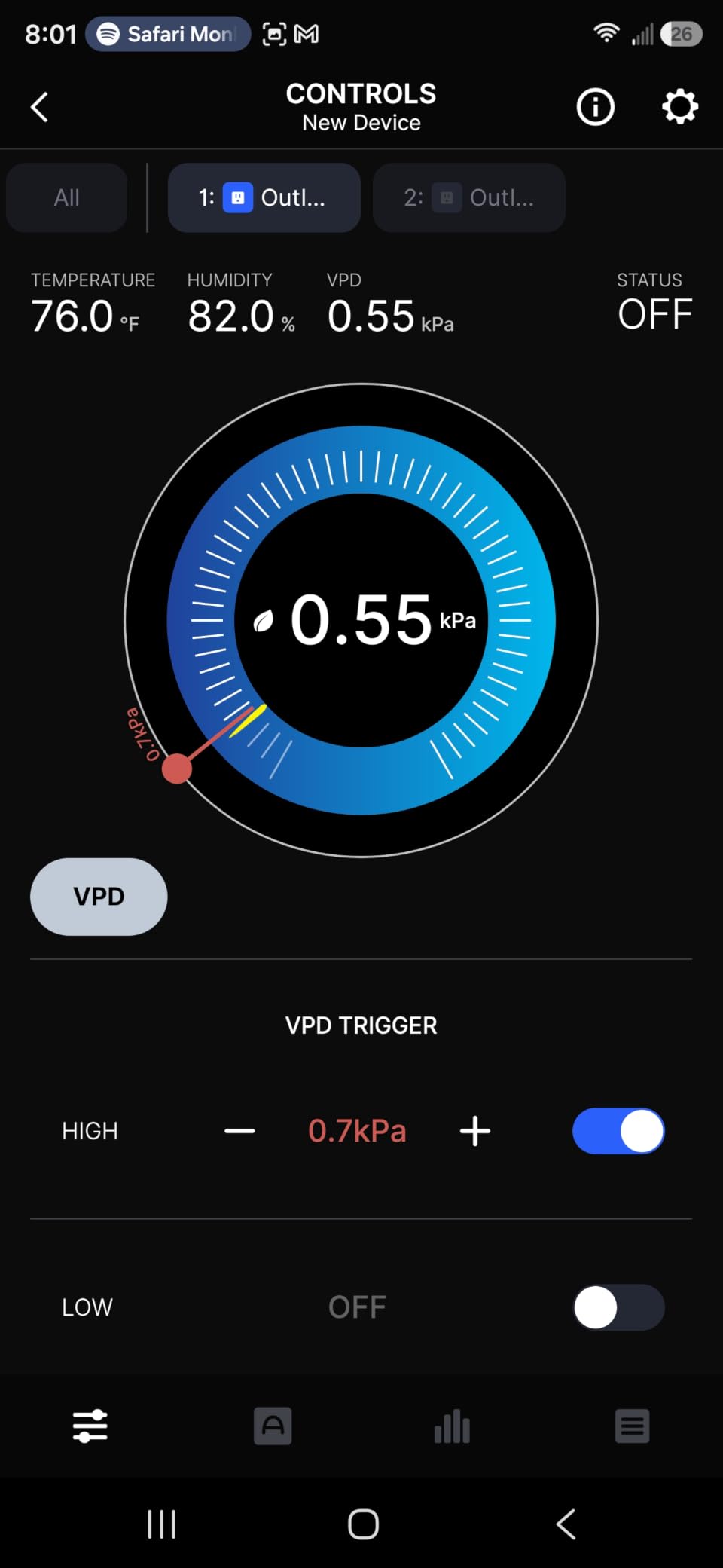 AC Infinity Controller 79, Temperature Humidity Outlet Controller, WiFi App customer photo 2