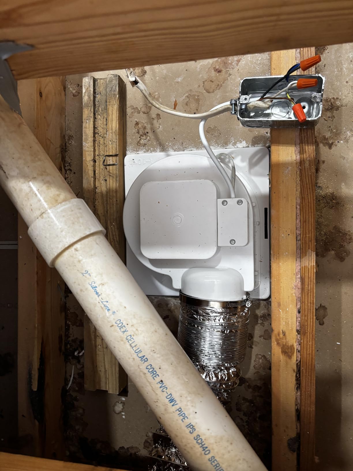 Ultra Quiet Bathroom Exhaust Fan with Light, 120 CFM, 1.0 Sones customer photo 2