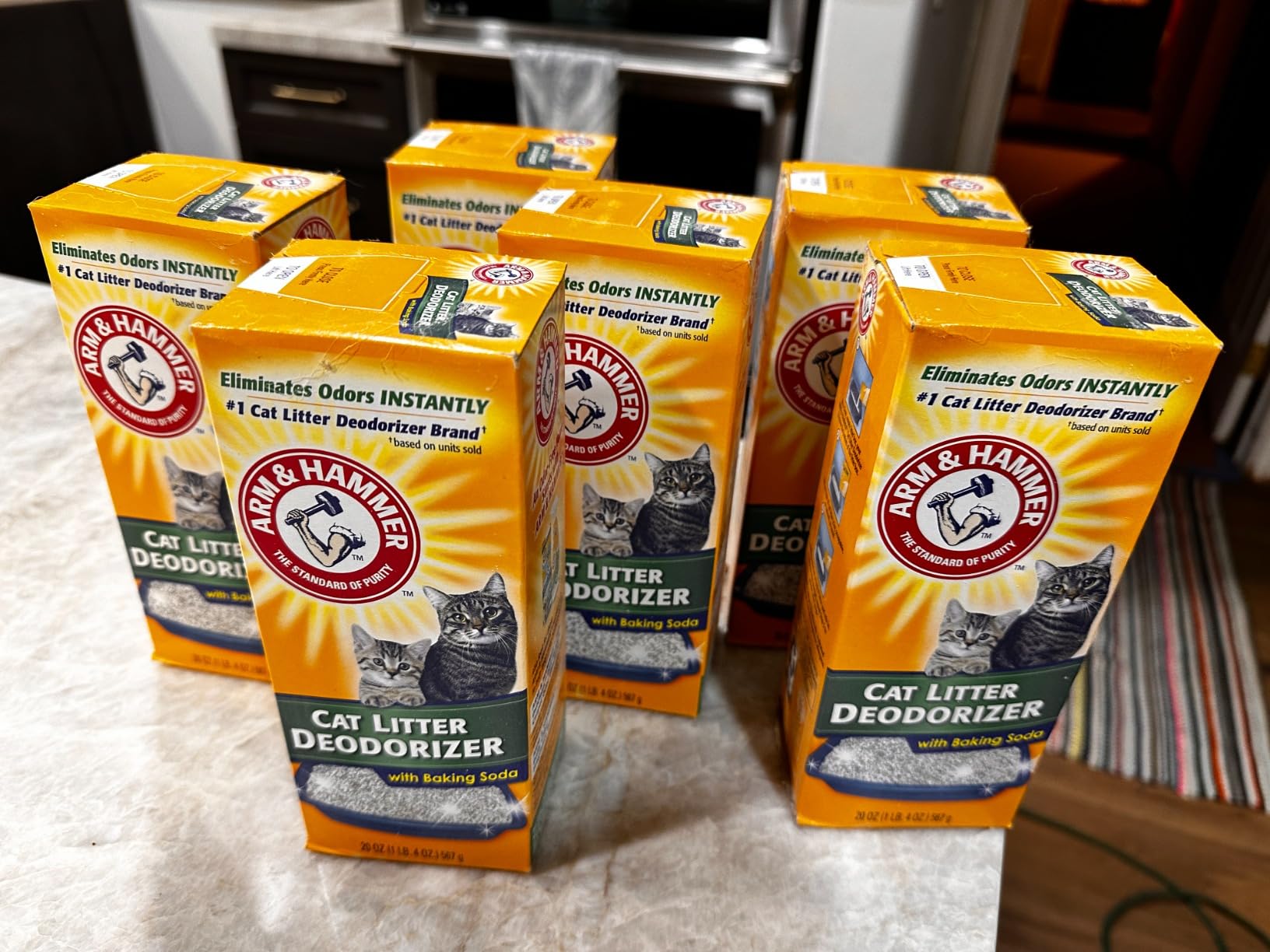 ARM & Hammer Cat Litter Deodorizer Double Duty, 20 oz, 6 Pack customer photo 2