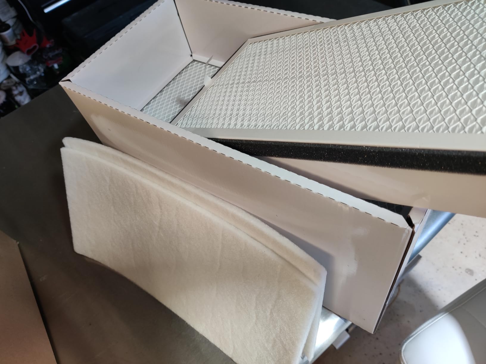 3-Stage Filtration Replacement Kit Compatible with xTool S1/M1/M1 Ultra/F1 Ultra/P2/D1 Smoke Purifier for (Not for F1) Smoke Purifier Includes 2 Pre-Filters,1 Middle Filter and 1 Main Filter customer photo 2