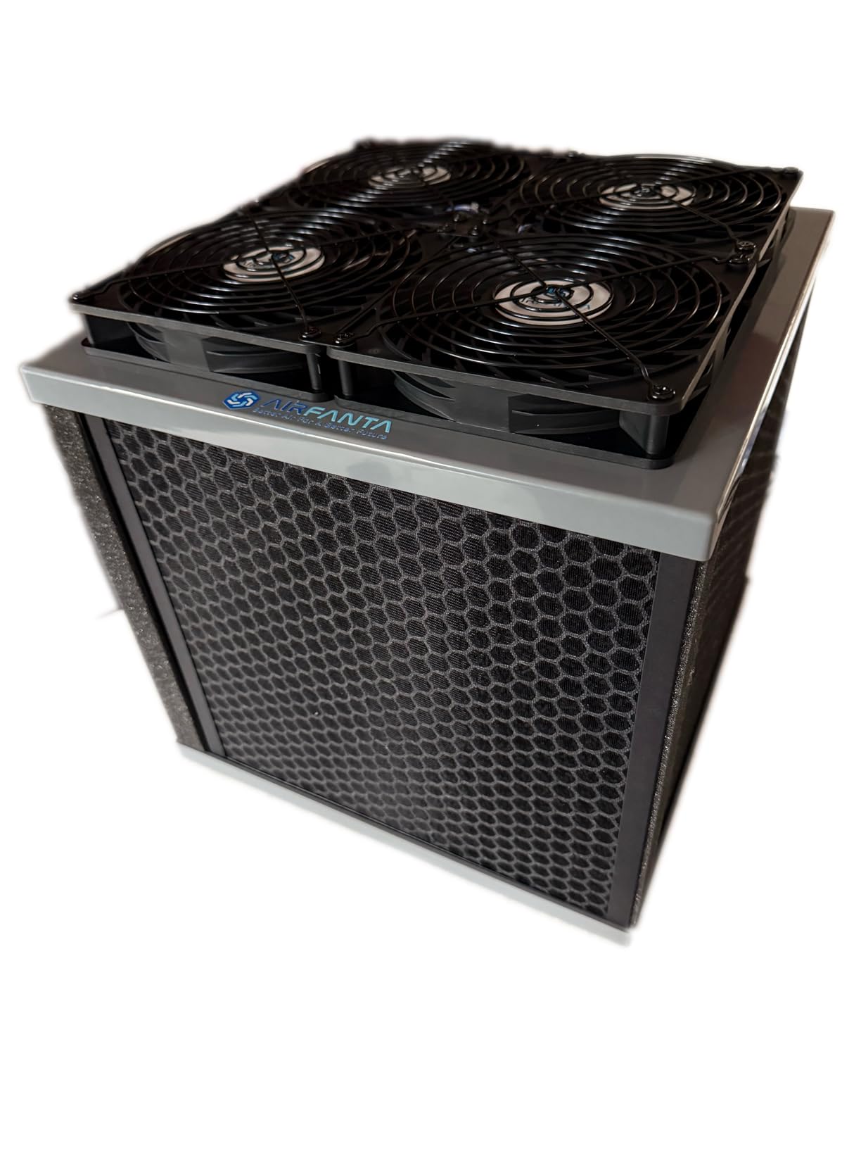 3Pro, Air purifer for house up to 3229ft2, CADR super large 430cfm, collapsible, can be packed into a 20 inch suitcase. UL and CARB certificated. (3Pro(with HEPA+Carbon filters)) customer photo 1