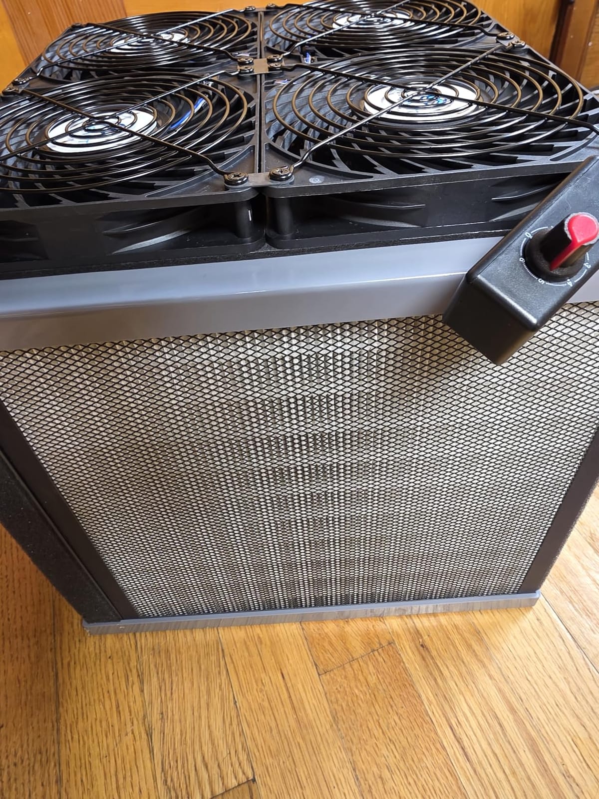 3Pro, Air purifer for house up to 3229ft2, CADR super large 430cfm, collapsible, can be packed into a 20 inch suitcase. UL and CARB certificated. (3Pro(with HEPA+Carbon filters)) customer photo 2